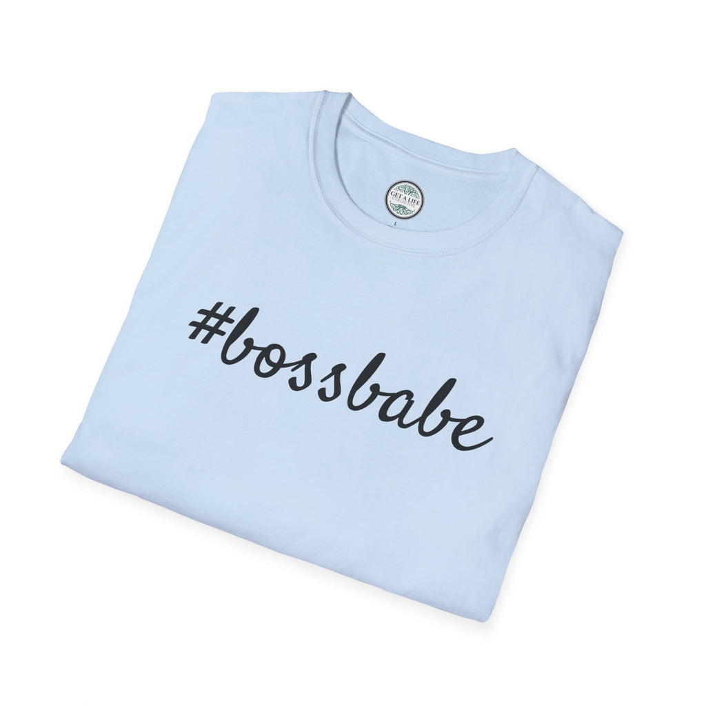 Bossbabe Graphic T-Shirt — #bossbabe Script Tee for Female Entrepreneurs
