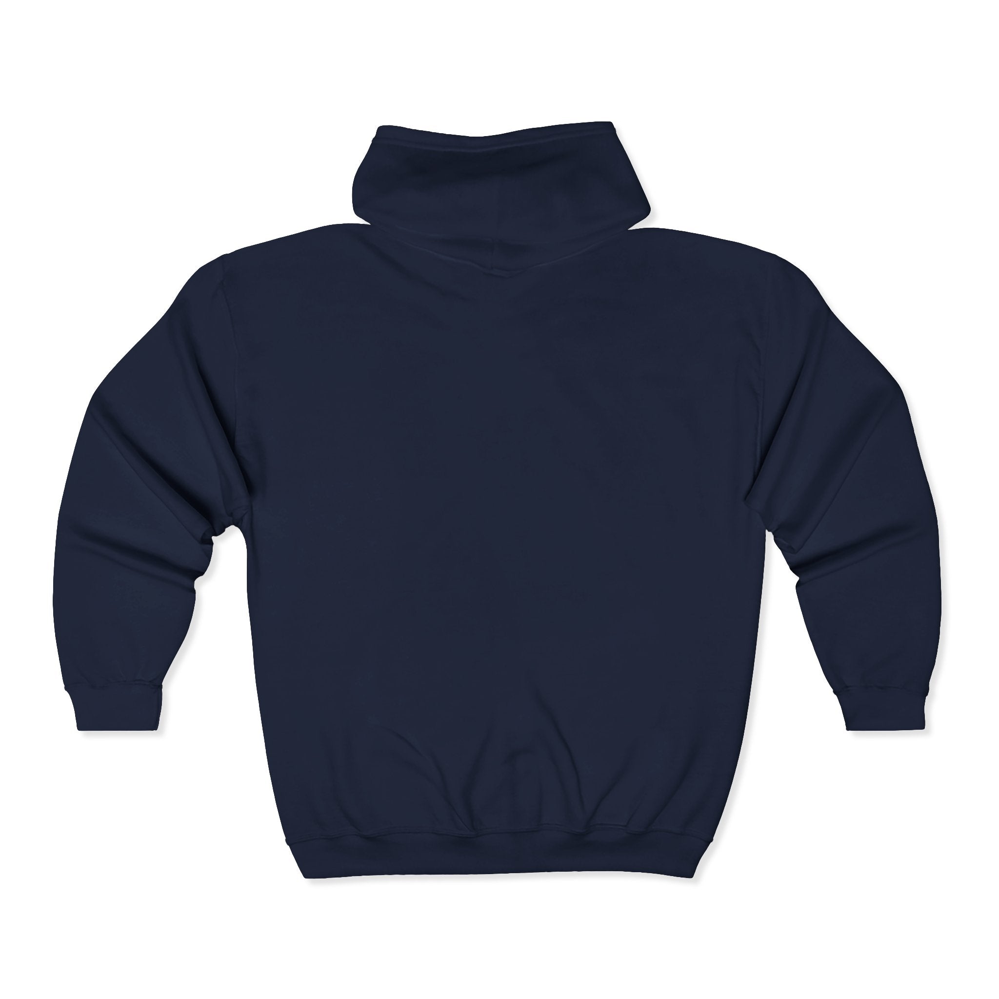 Zubryd Counseling Full-Zip Hoodie — Vintage Laurel Crest "ZUBRYD" Logo
