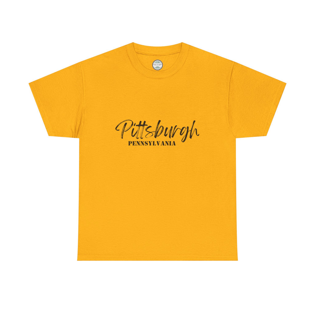 Pittsburgh Script T-Shirt — Pennsylvania City Pride Tee