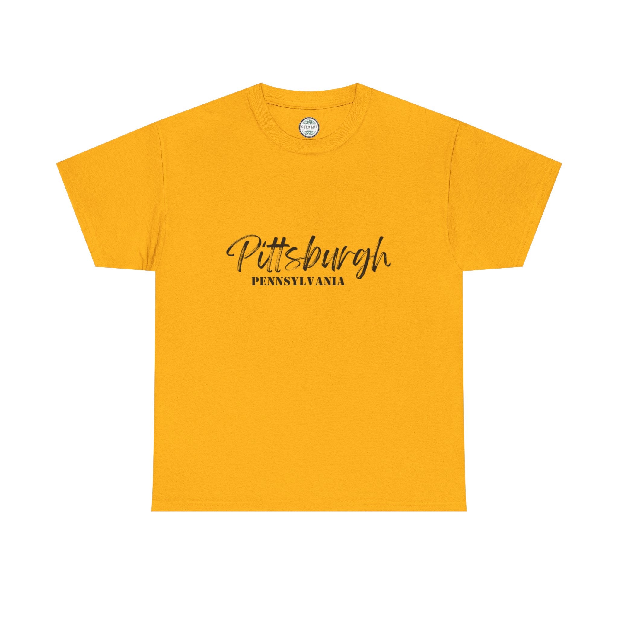 Pittsburgh Script T-Shirt — Pennsylvania City Pride Tee