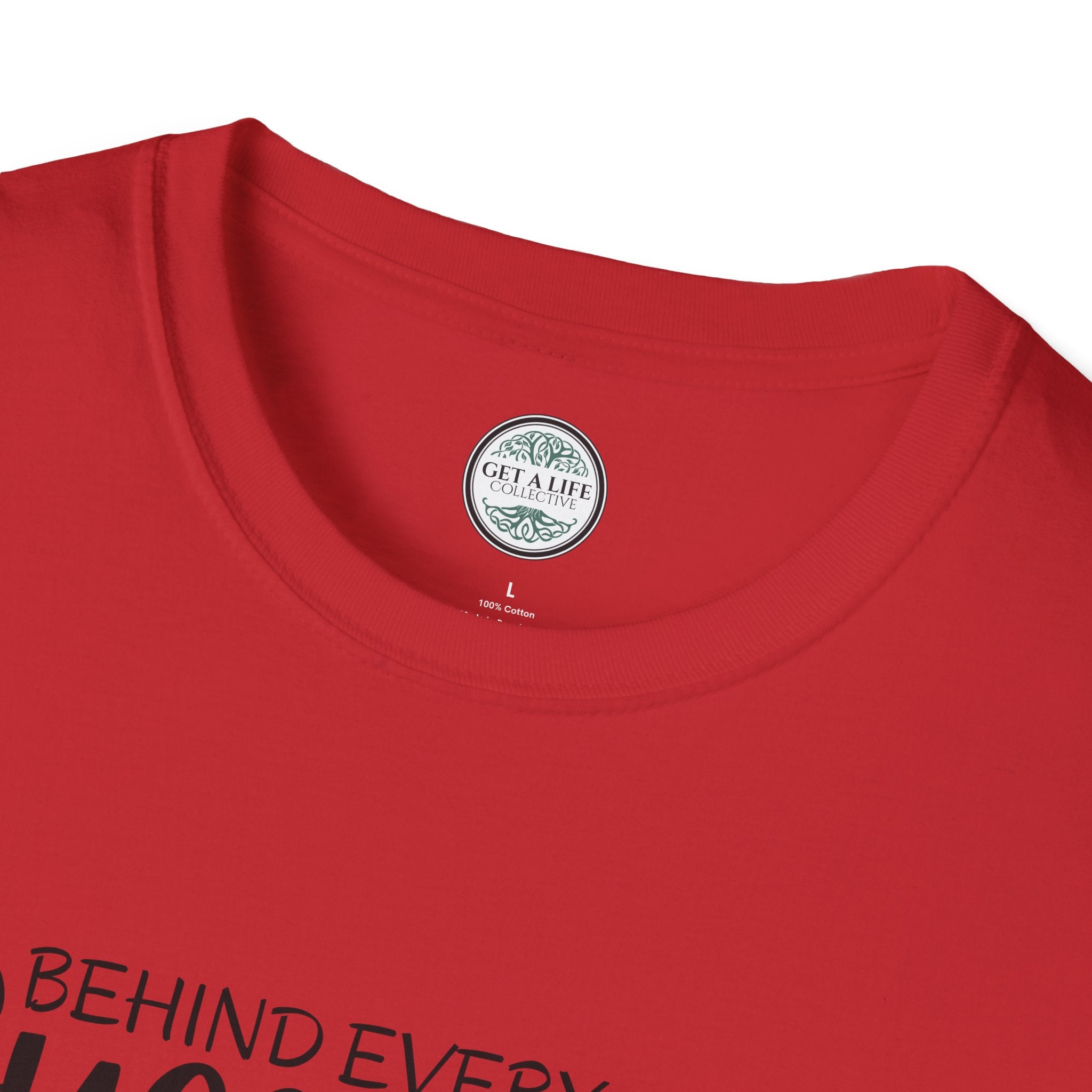 "Behind Every Successful Woman Is Herself" Inspirational Women's Tee tshirt