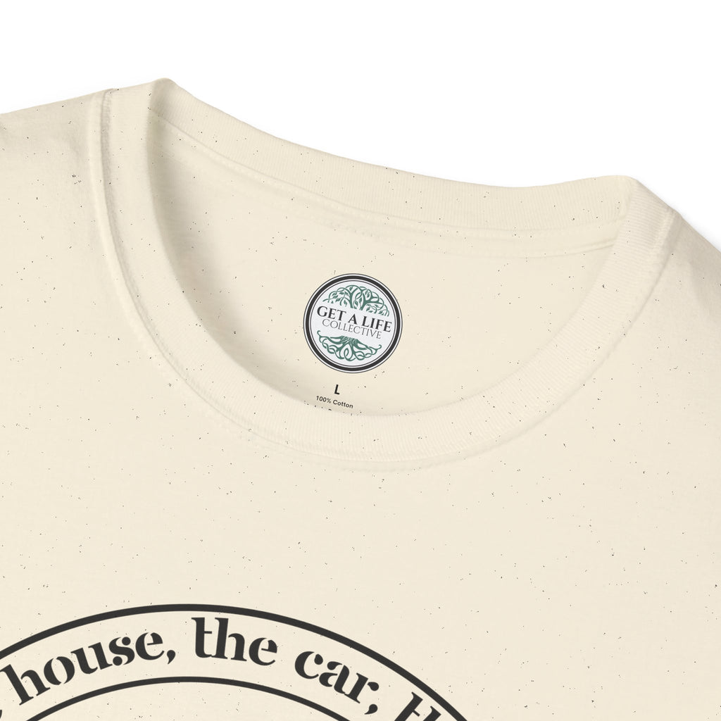 It's All a Mess T-Shirt — Funny Mom Life Leopard Graphic Tee