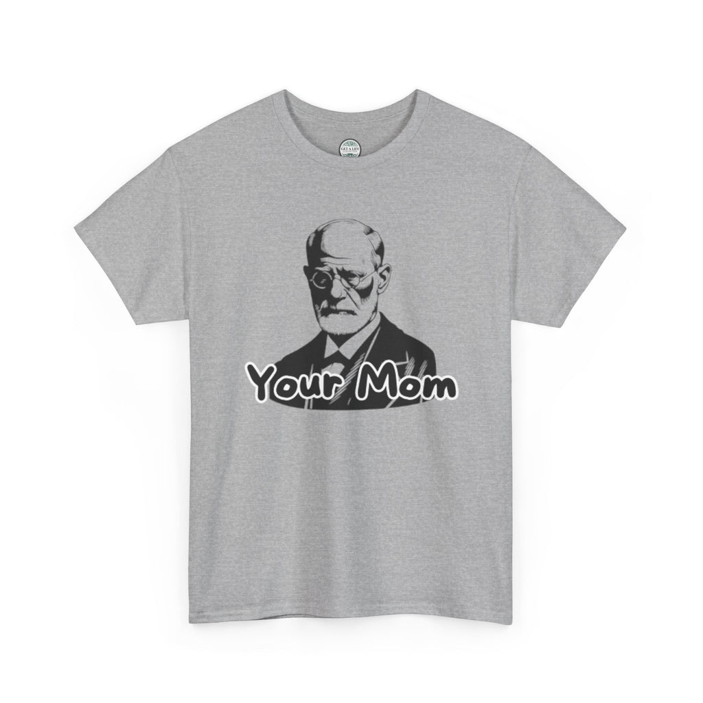 Graphic Tee – Vintage Freud ‘Your Mom’ Funny Psychoanalysis T-Shirt