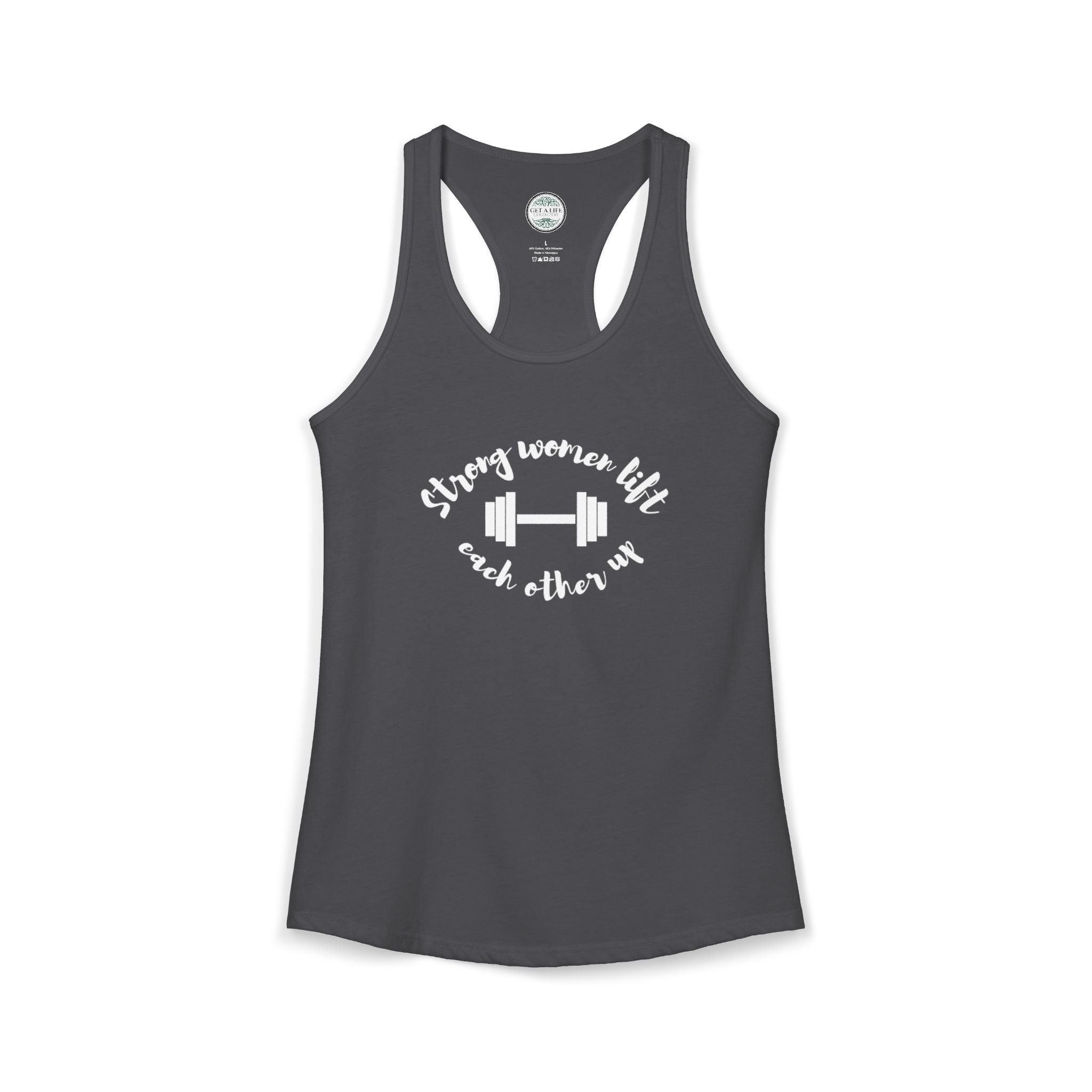 Strong Women Lift Each Other Up Women's Ideal Racerback Tank