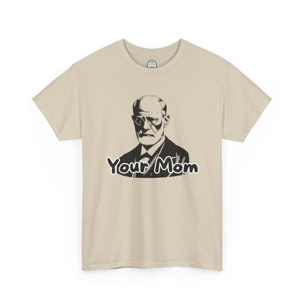 Graphic Tee – Vintage Freud ‘Your Mom’ Funny Psychoanalysis T-Shirt