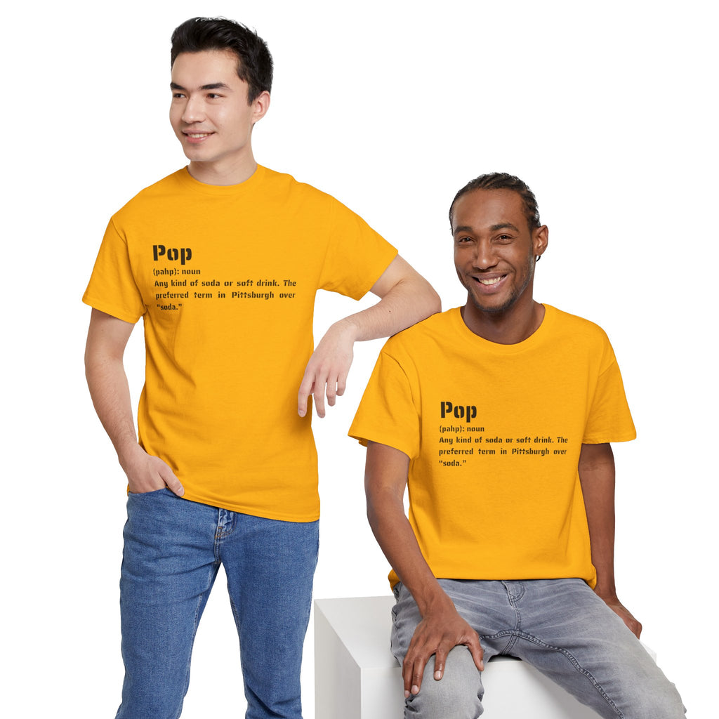 Pop Definition Tee — Pittsburgh 'Pop' Shirt