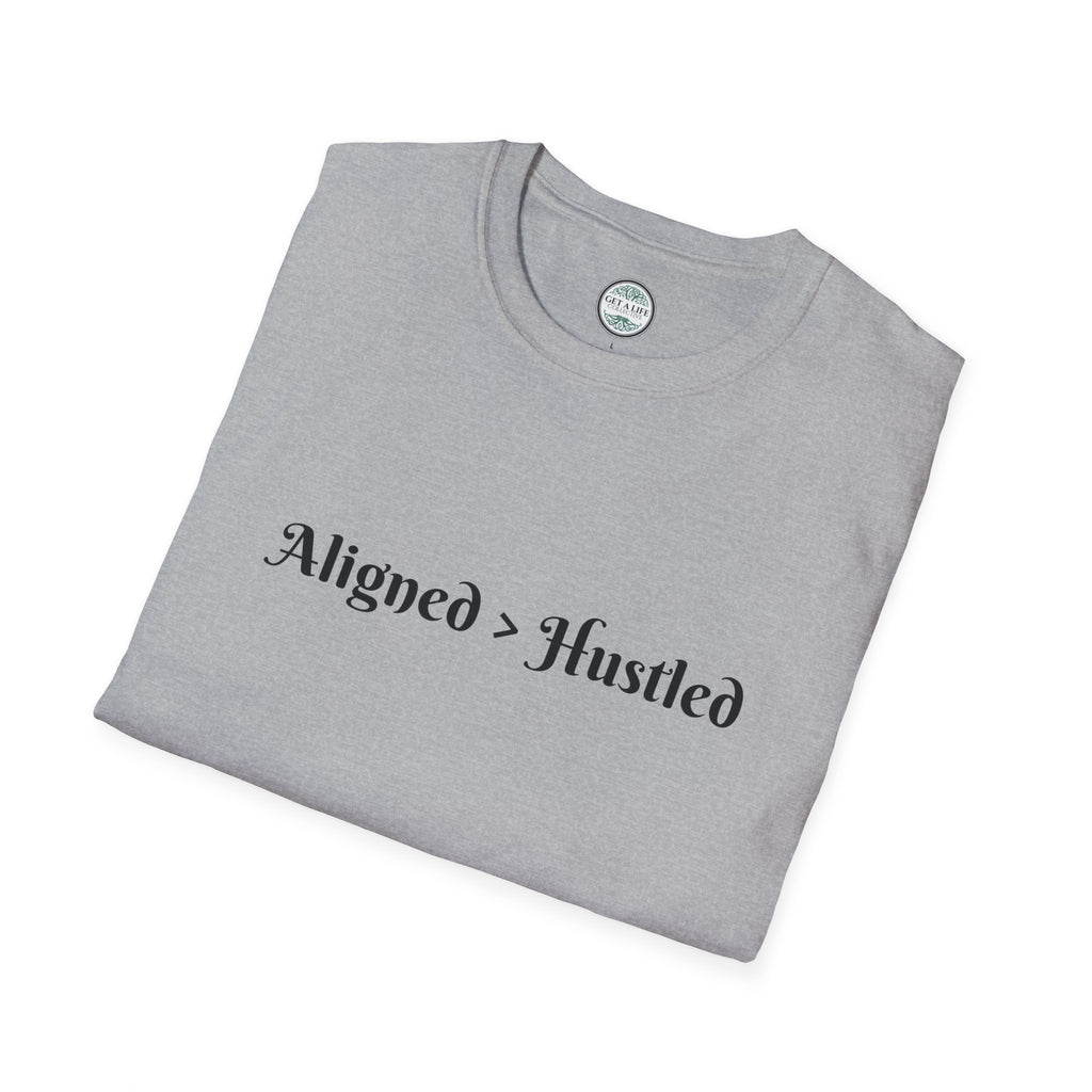 Aligned Hustle Unisex Softstyle T-Shirt