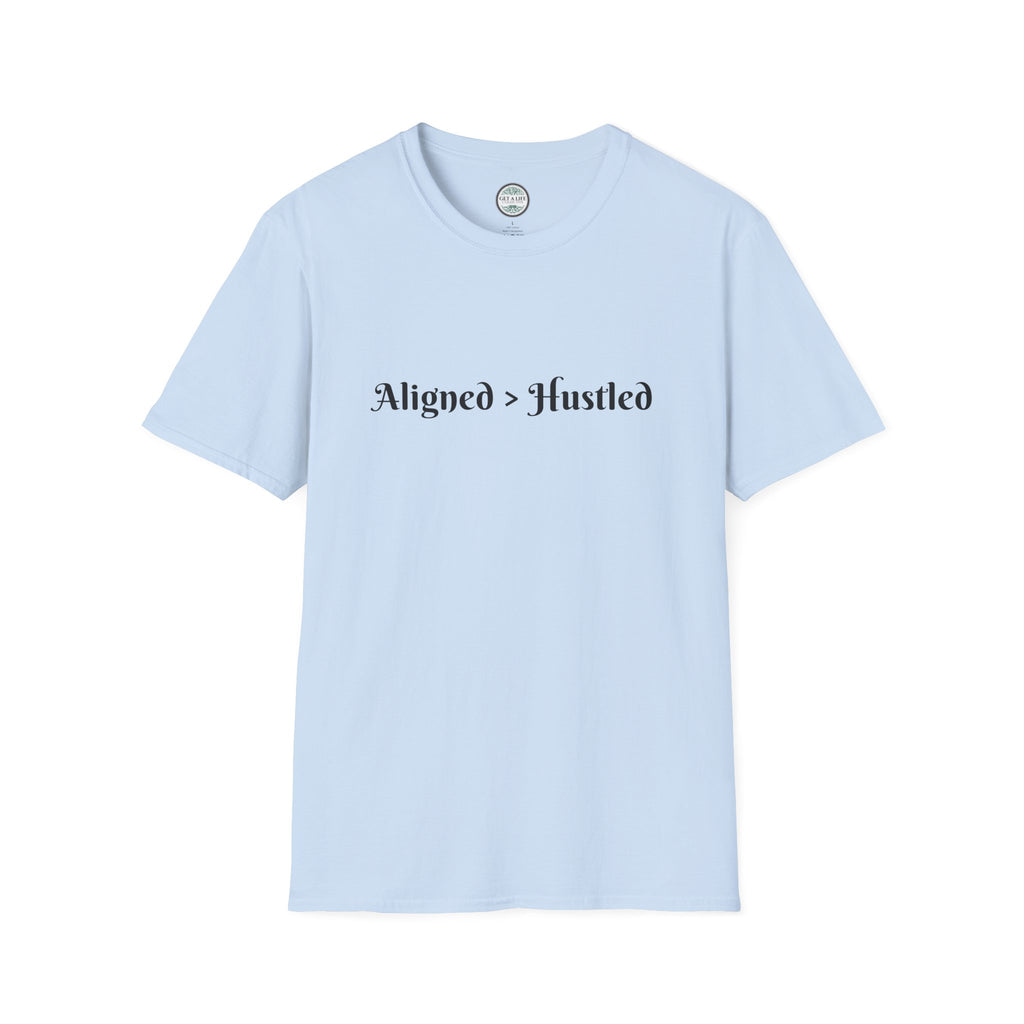Aligned Hustle Unisex Softstyle T-Shirt