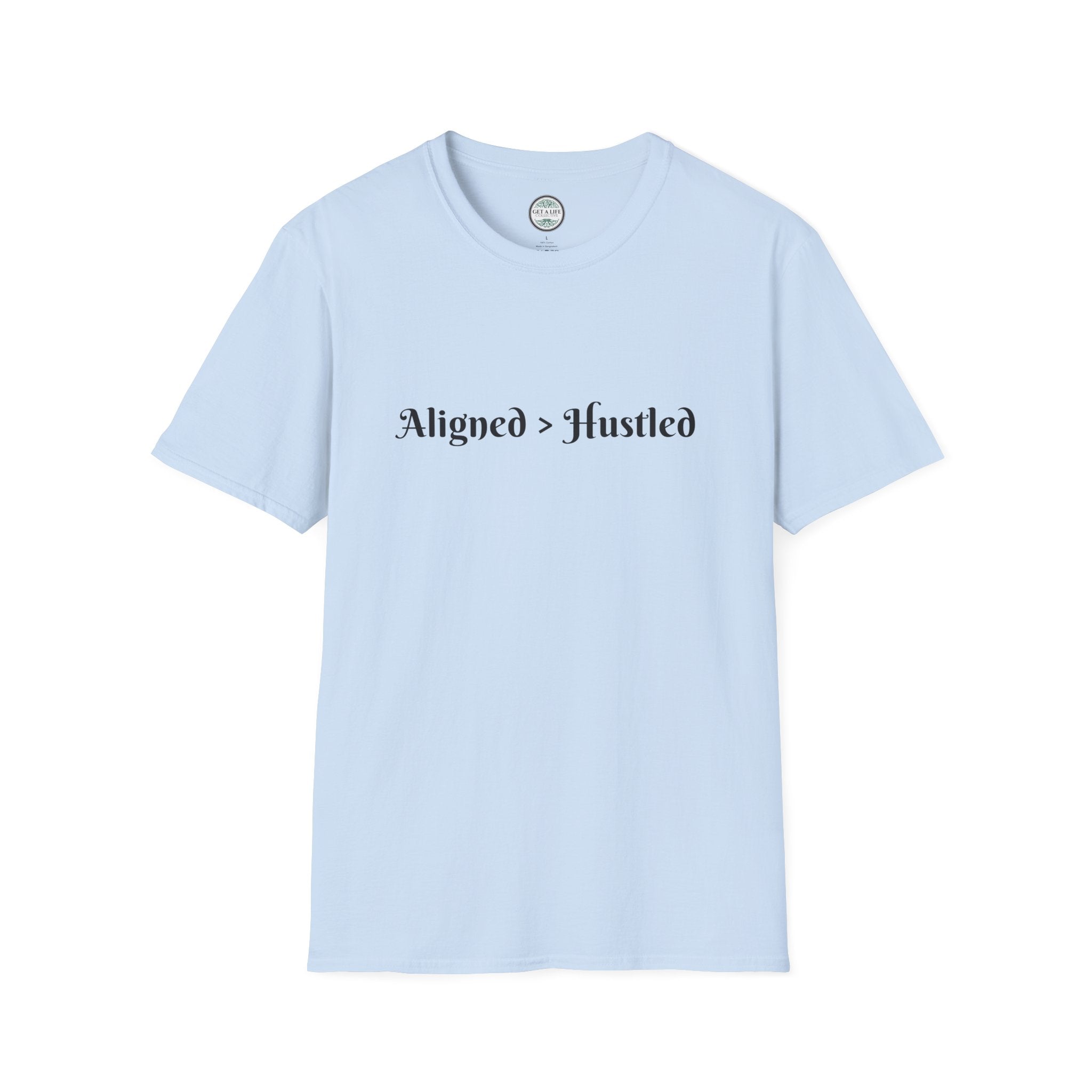 Aligned Hustle Unisex Softstyle T-Shirt
