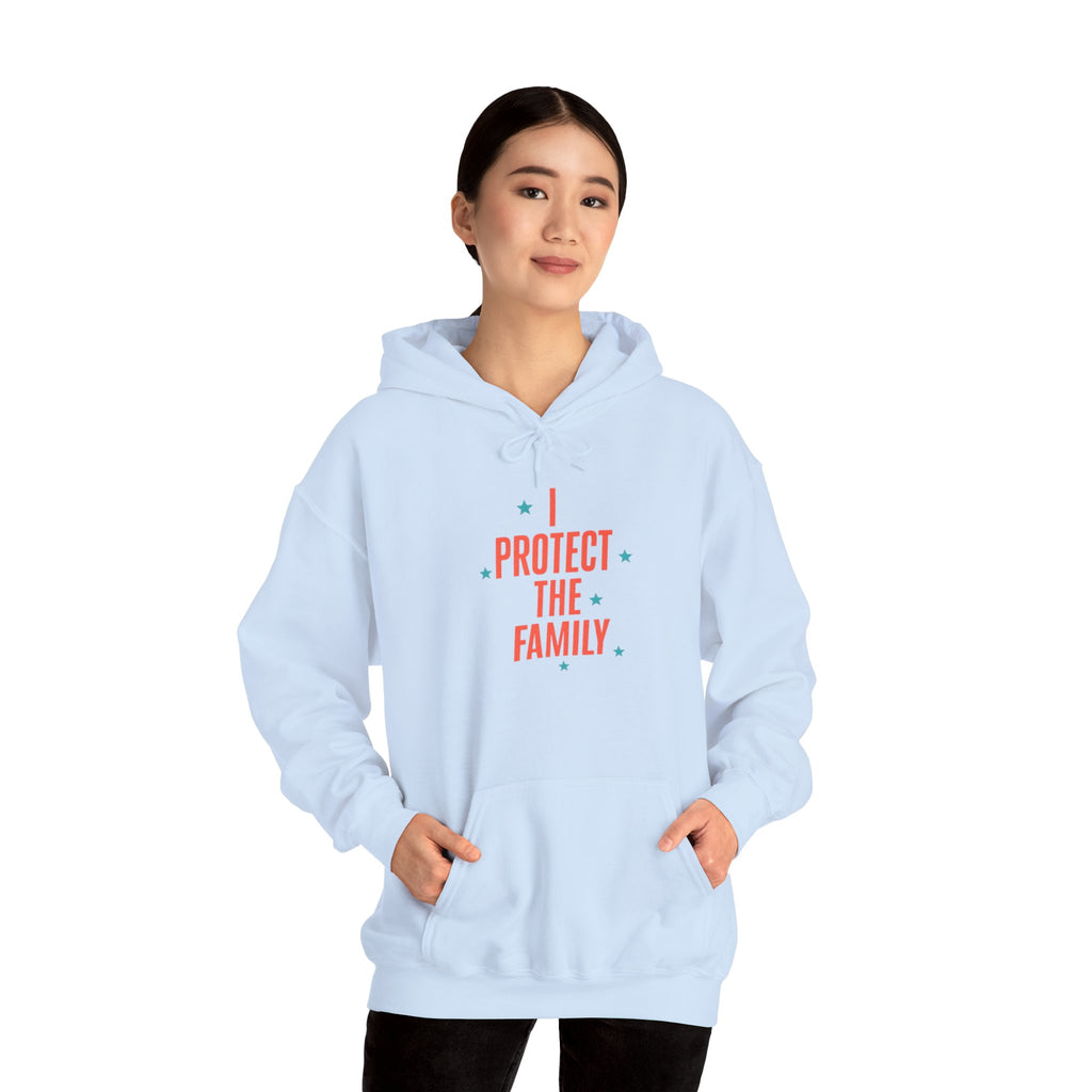 I Protect The Family Hoodie — Protective Family Statement Pullover