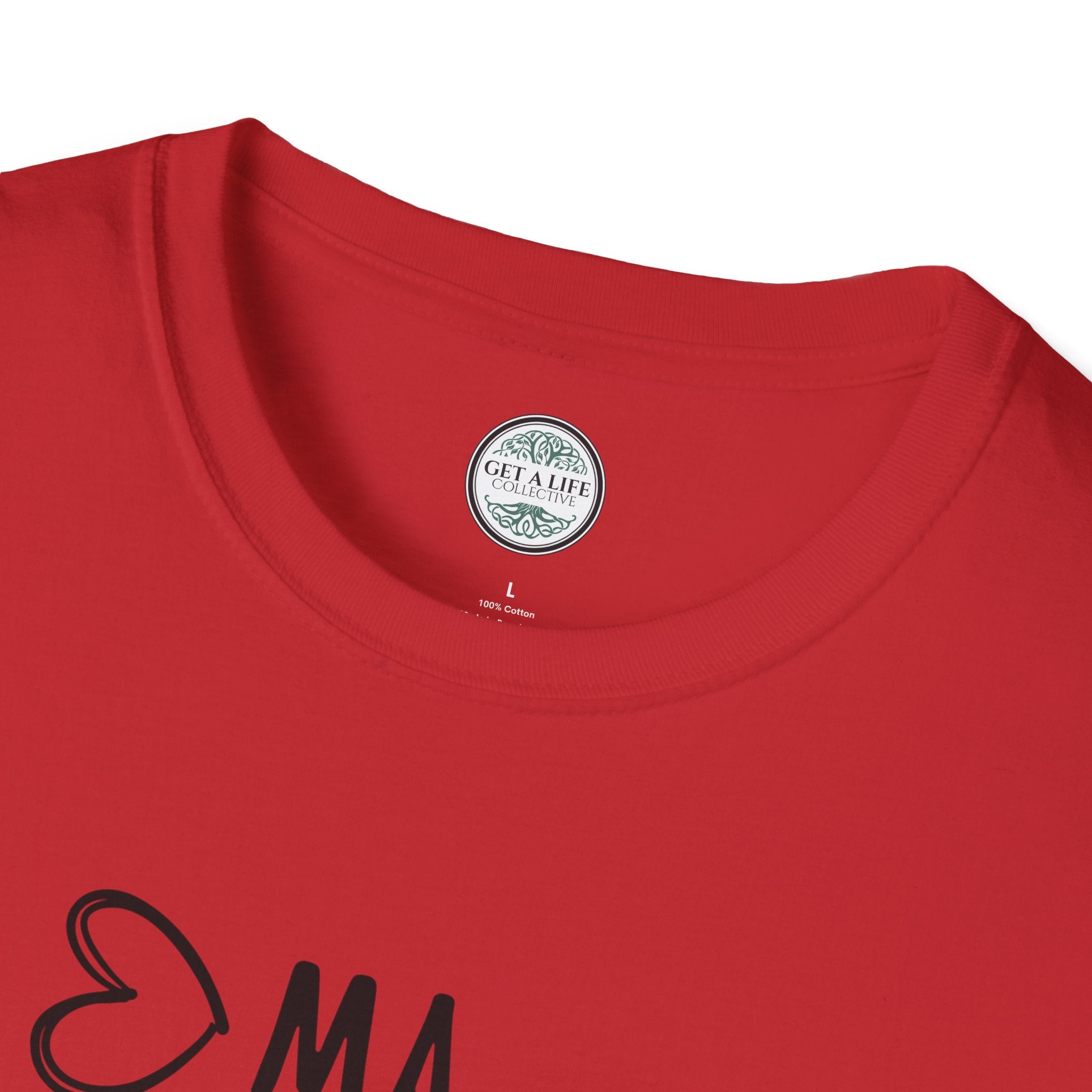 Mom Life T-Shirt — "Ma, Mama, Mommy, Mom, Bruh" Vertical Script Tee