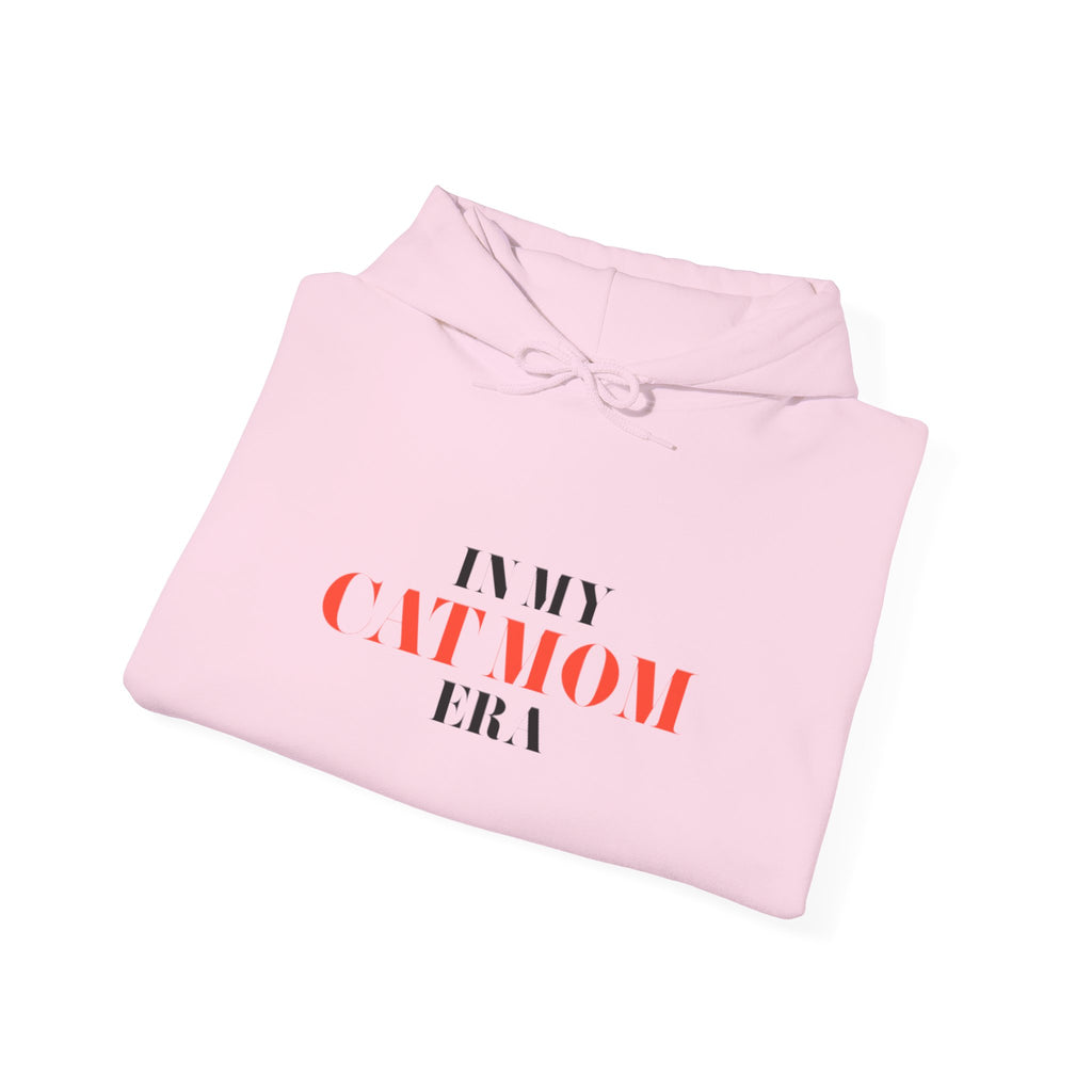 Cat Mom Hoodie — “In My Cat Mom Era” Graphic Pullover