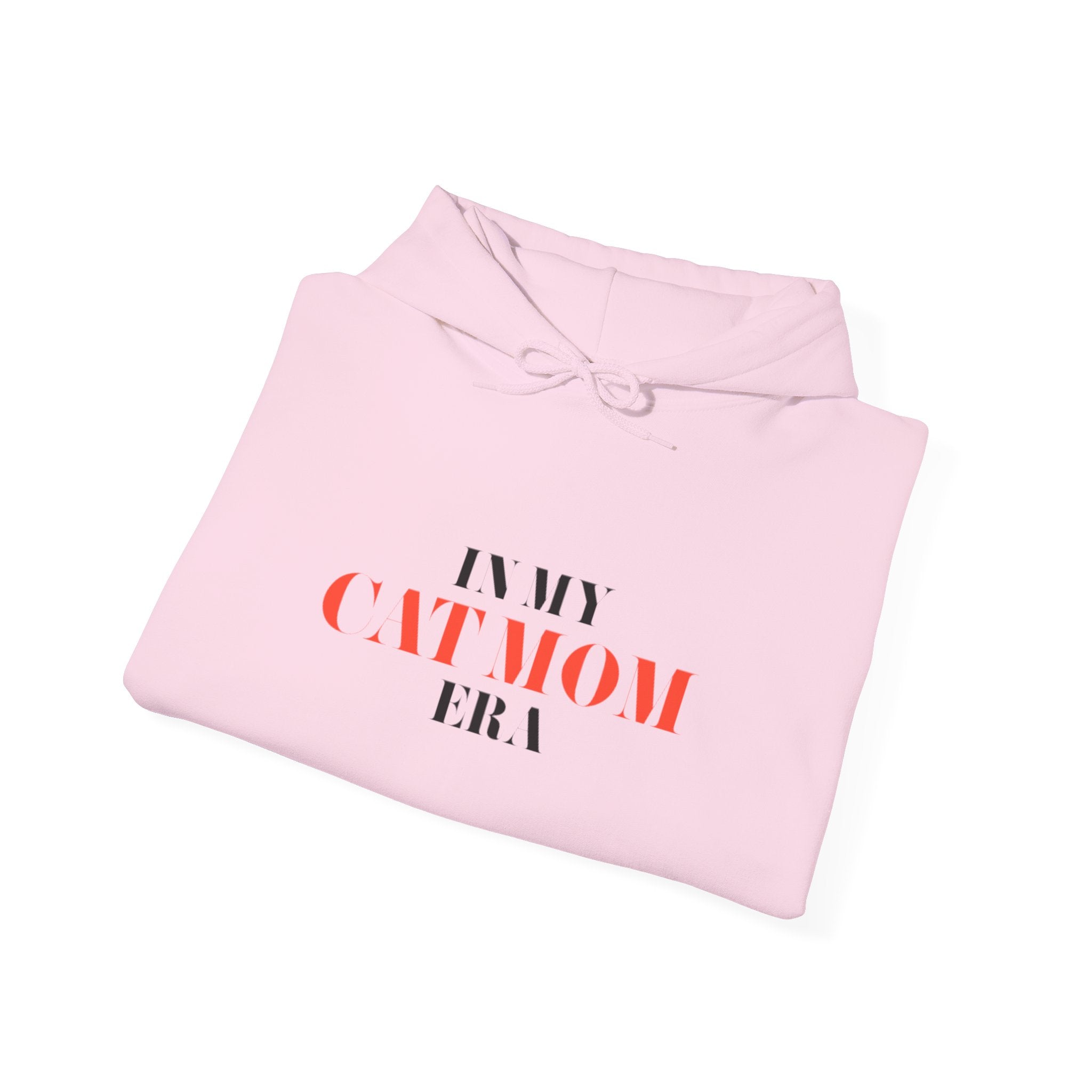 Cat Mom Hoodie — “In My Cat Mom Era” Graphic Pullover