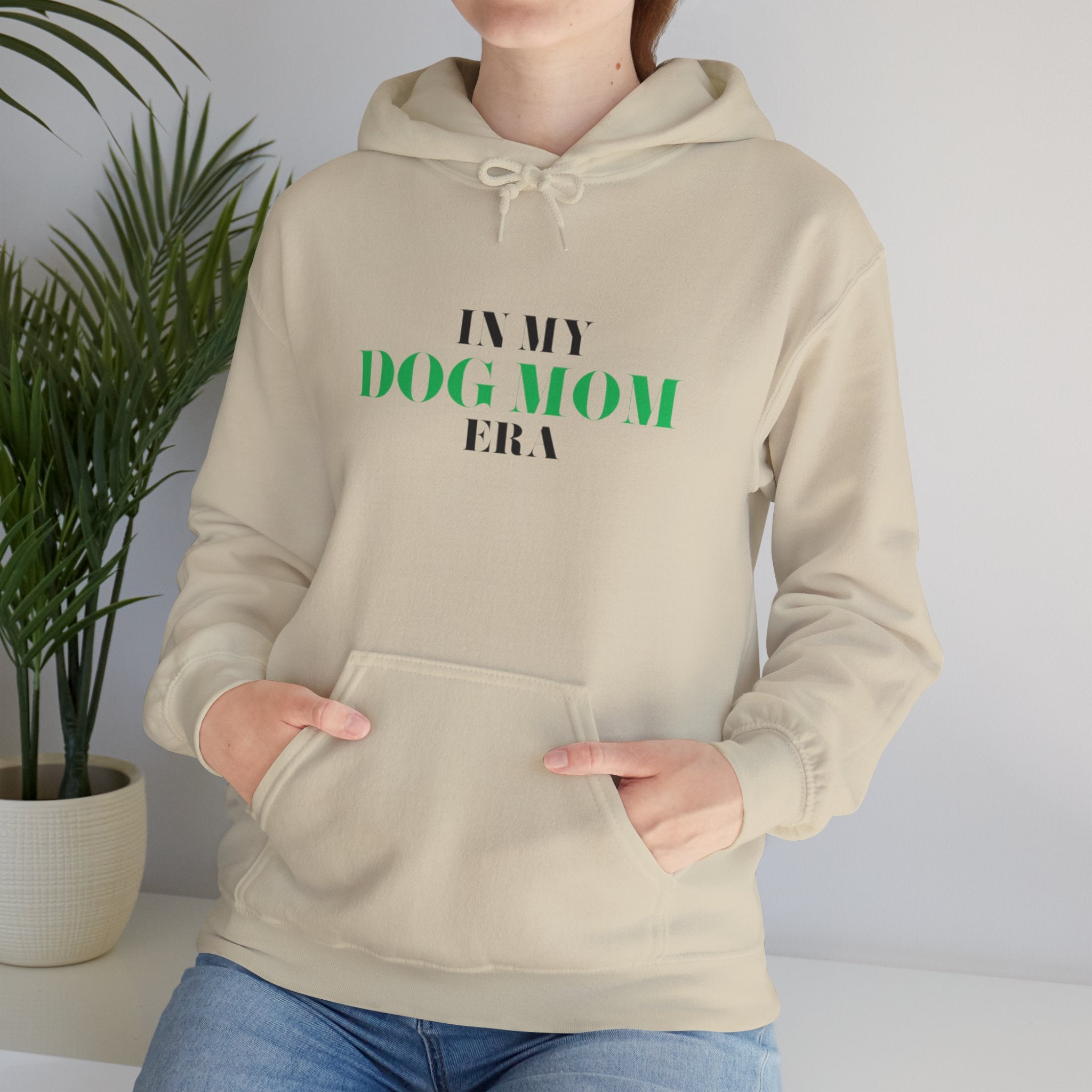 Dog Mom Era Hoodie — "In My Dog Mom Era" Pullover for Pet Lovers