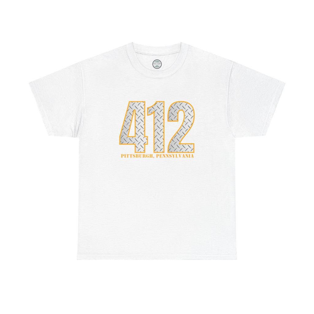 412 Hometown Number T-Shirt — Pittsburgh Area Code Pride Tee