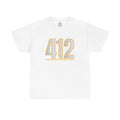 412 Hometown Number T-Shirt — Pittsburgh Area Code Pride Tee