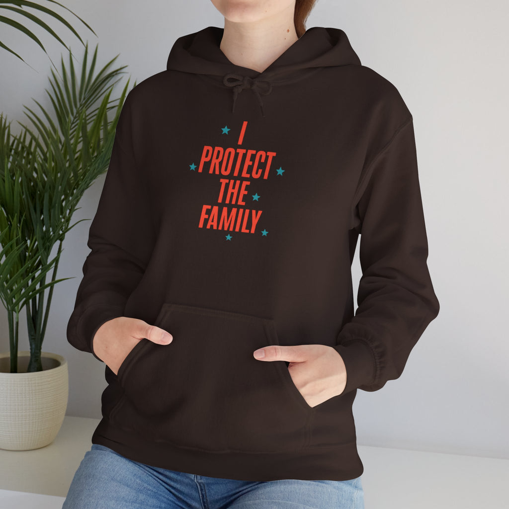 I Protect The Family Hoodie — Protective Family Statement Pullover