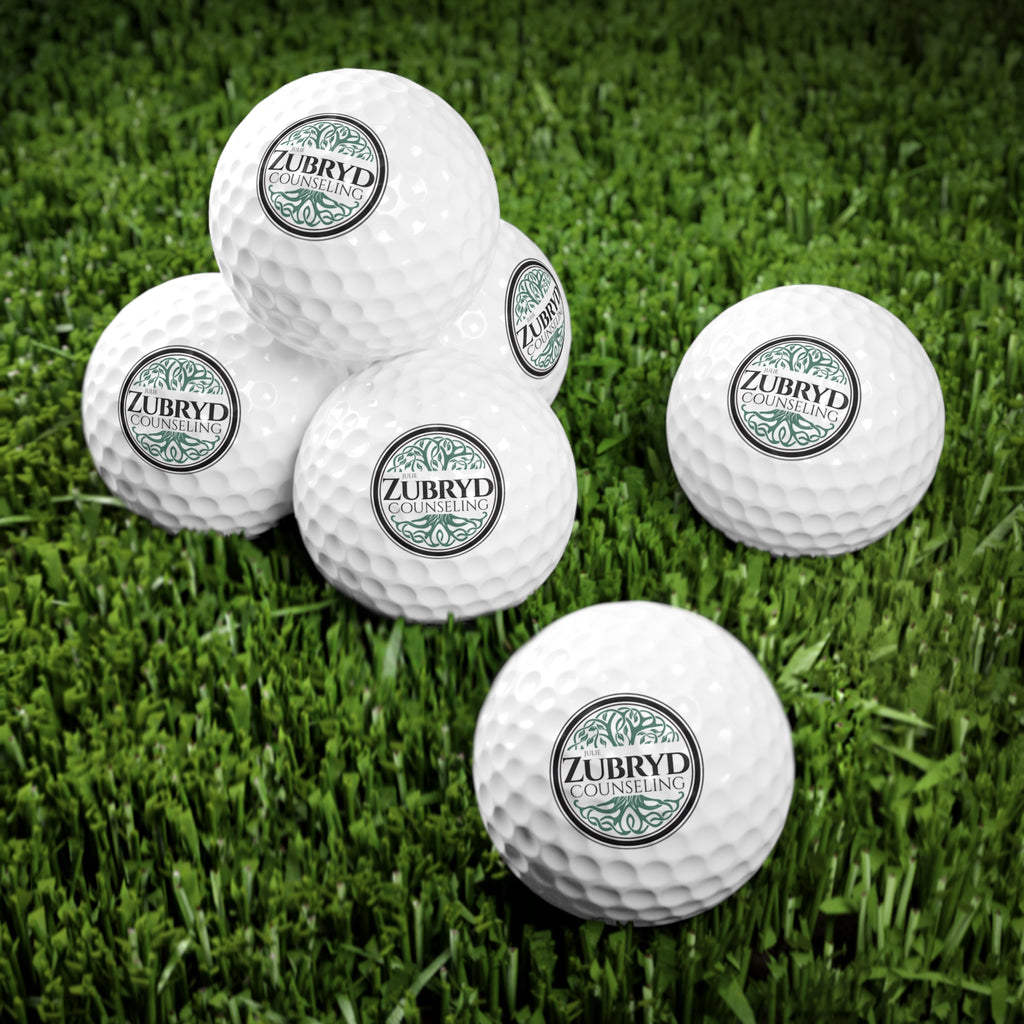 Zubryd Counseling Golf Balls, 6pcs