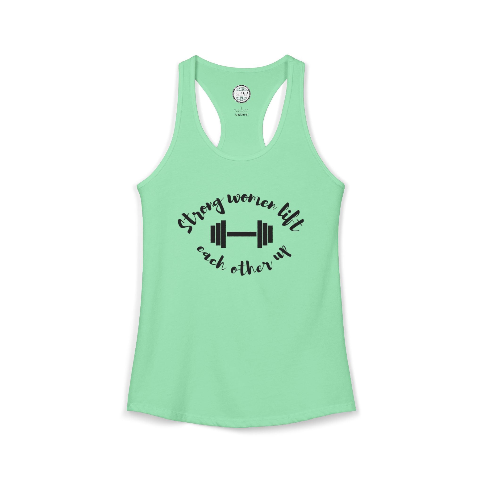 Strong Women Lift Each Other Up Women's Ideal Racerback Tank