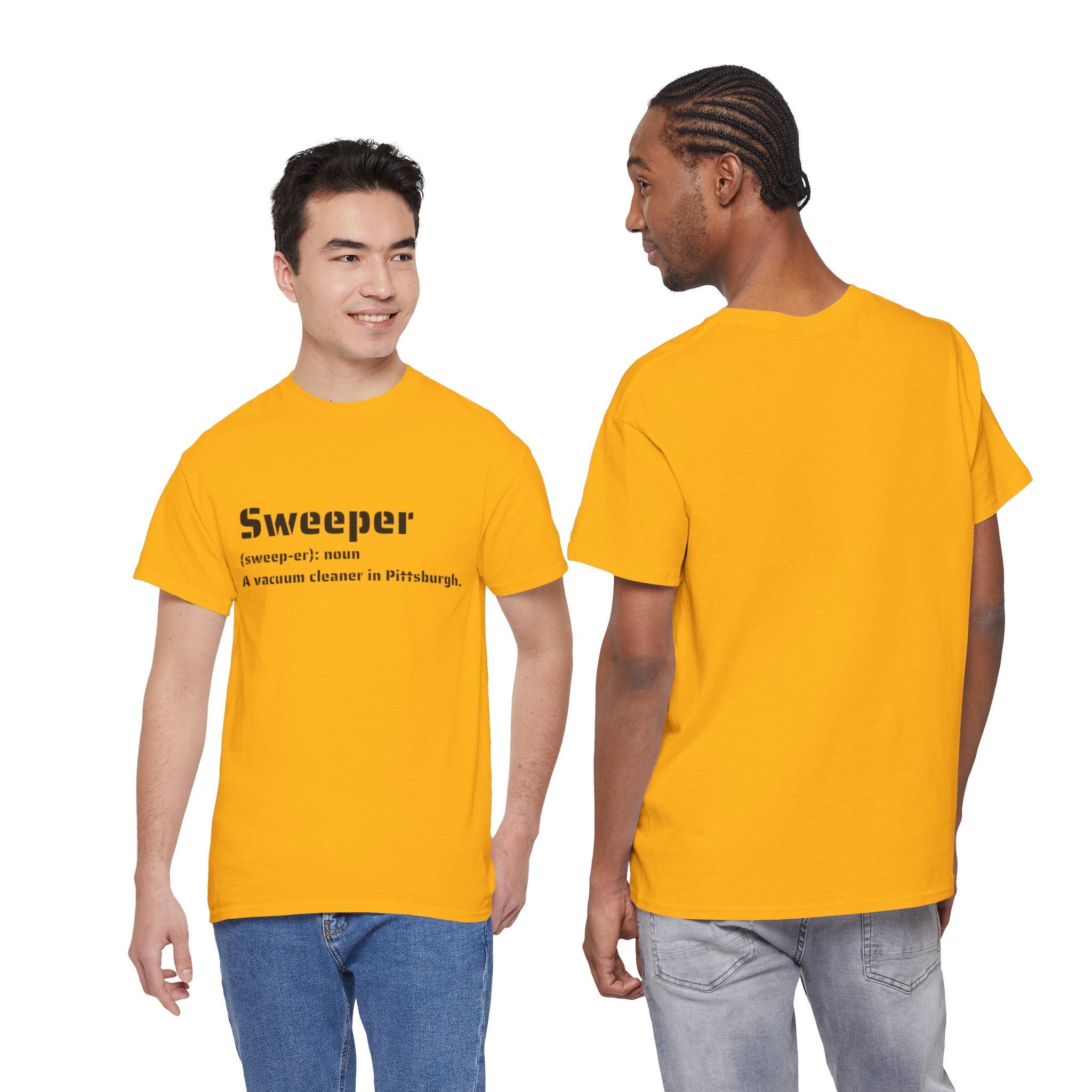 Sweeper Definition T‑Shirt — Pittsburgh Vacuum Cleaner Tee