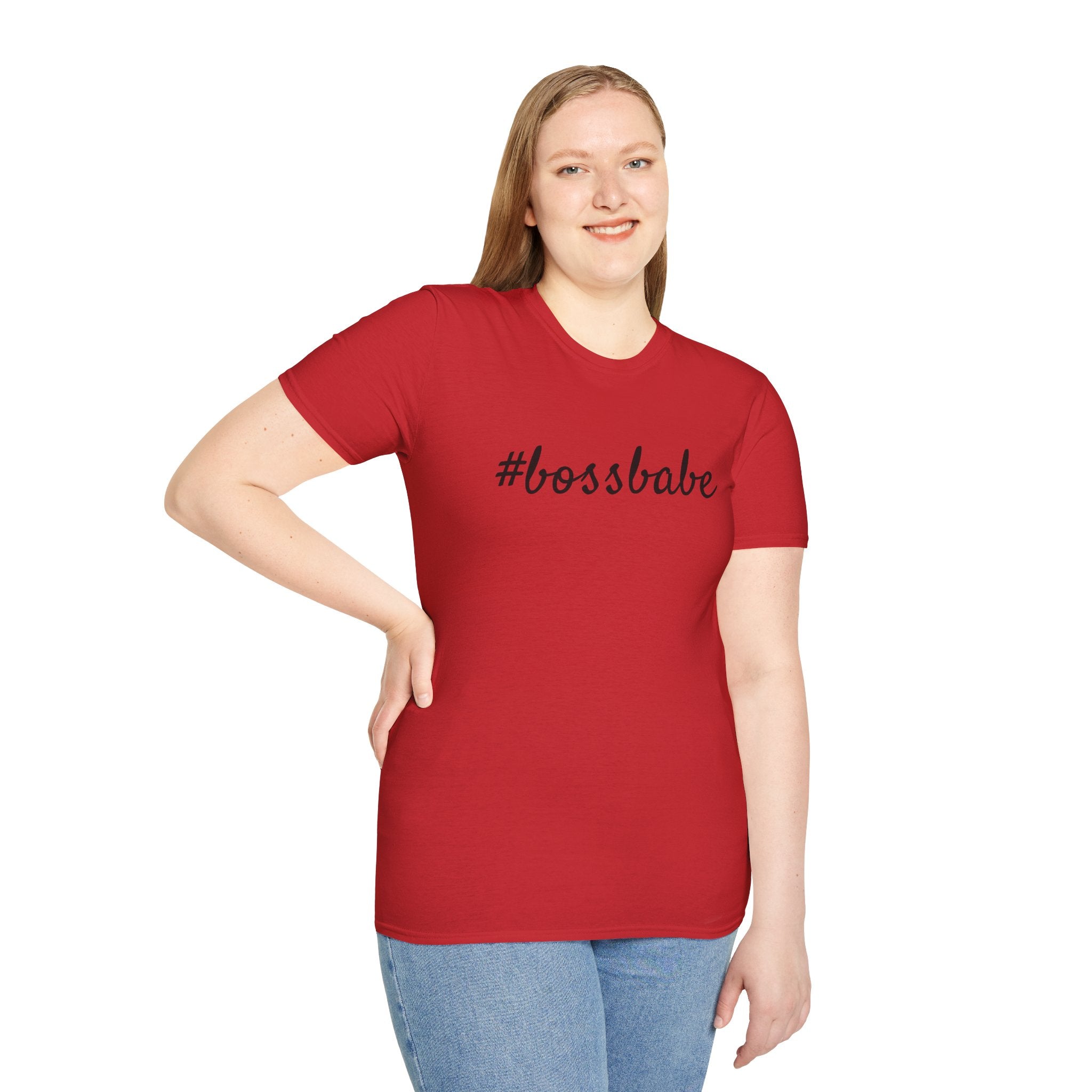 Bossbabe Graphic T-Shirt — #bossbabe Script Tee for Female Entrepreneurs