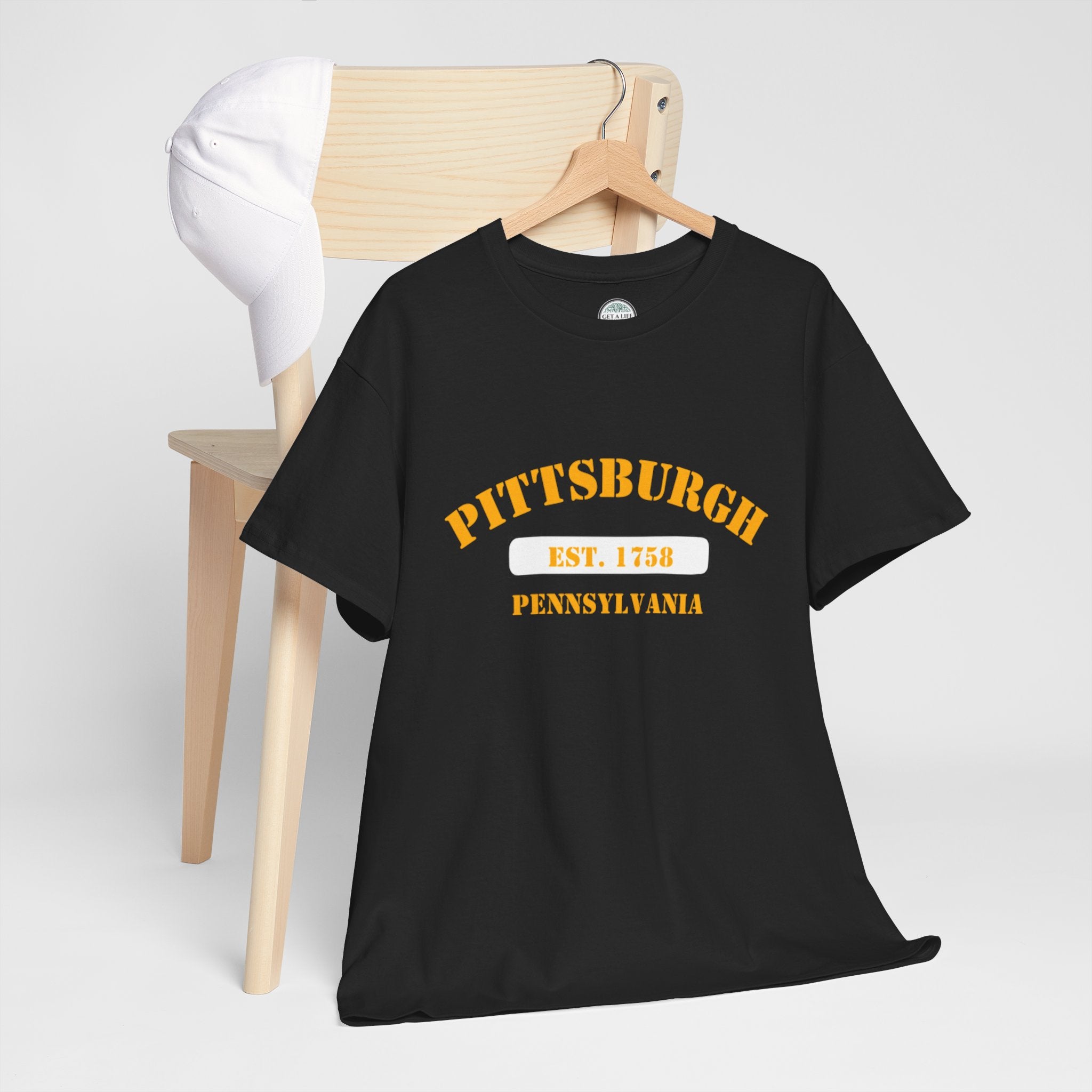 Pittsburgh Established 1758 T-Shirt — Pennsylvania City Pride Tee
