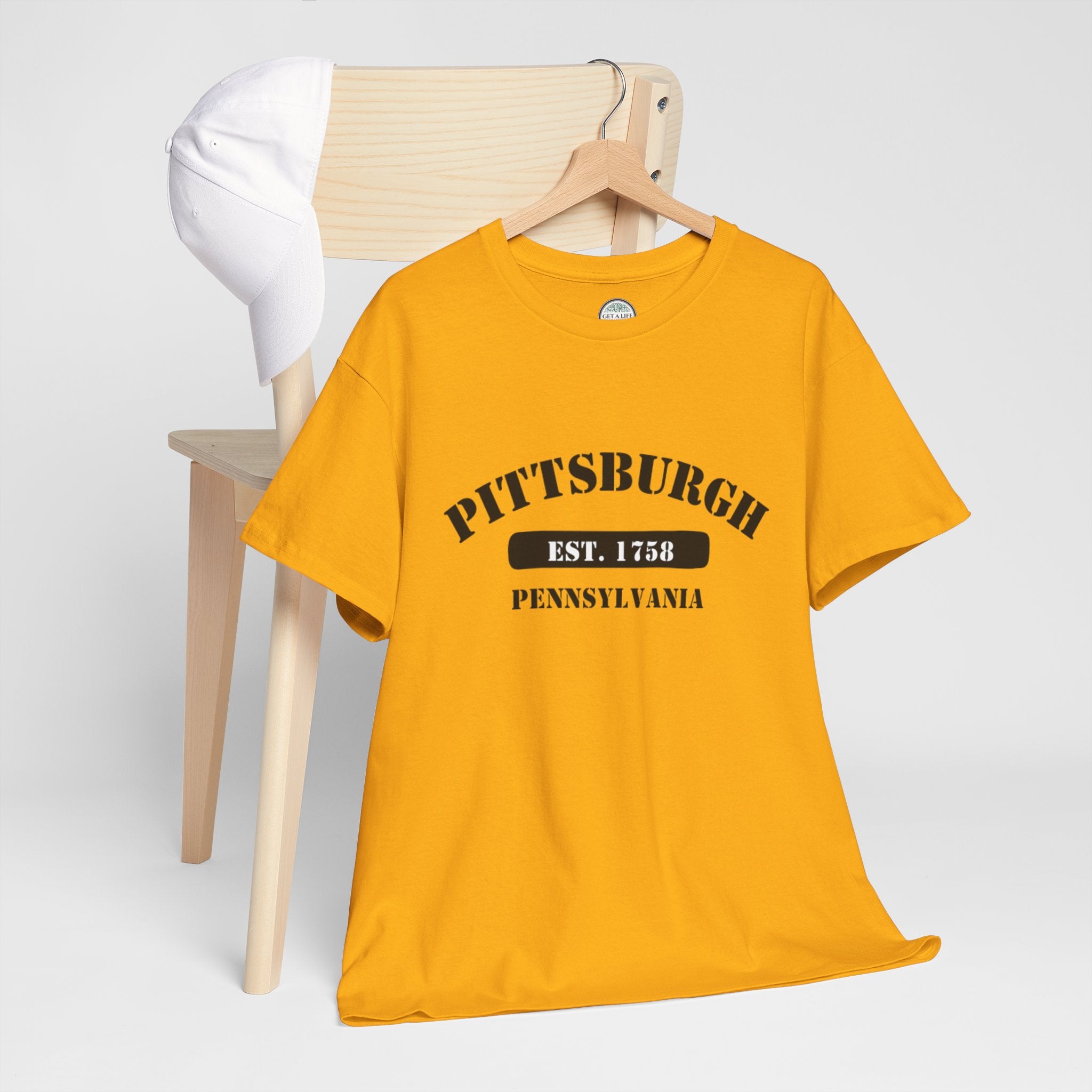 Pittsburgh Est. 1758 T-Shirt — Vintage Pennsylvania City Tee