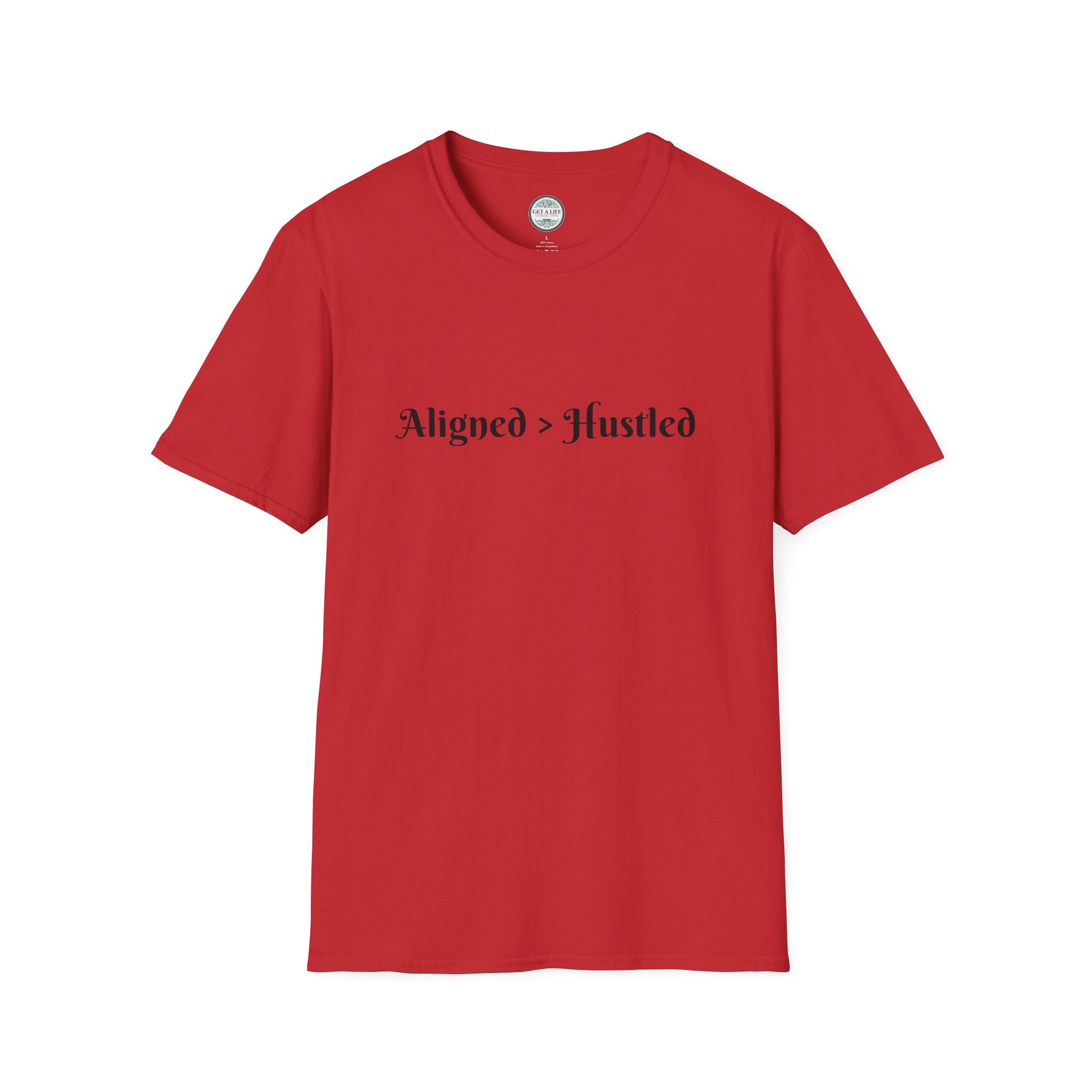 Aligned Hustle Unisex Softstyle T-Shirt