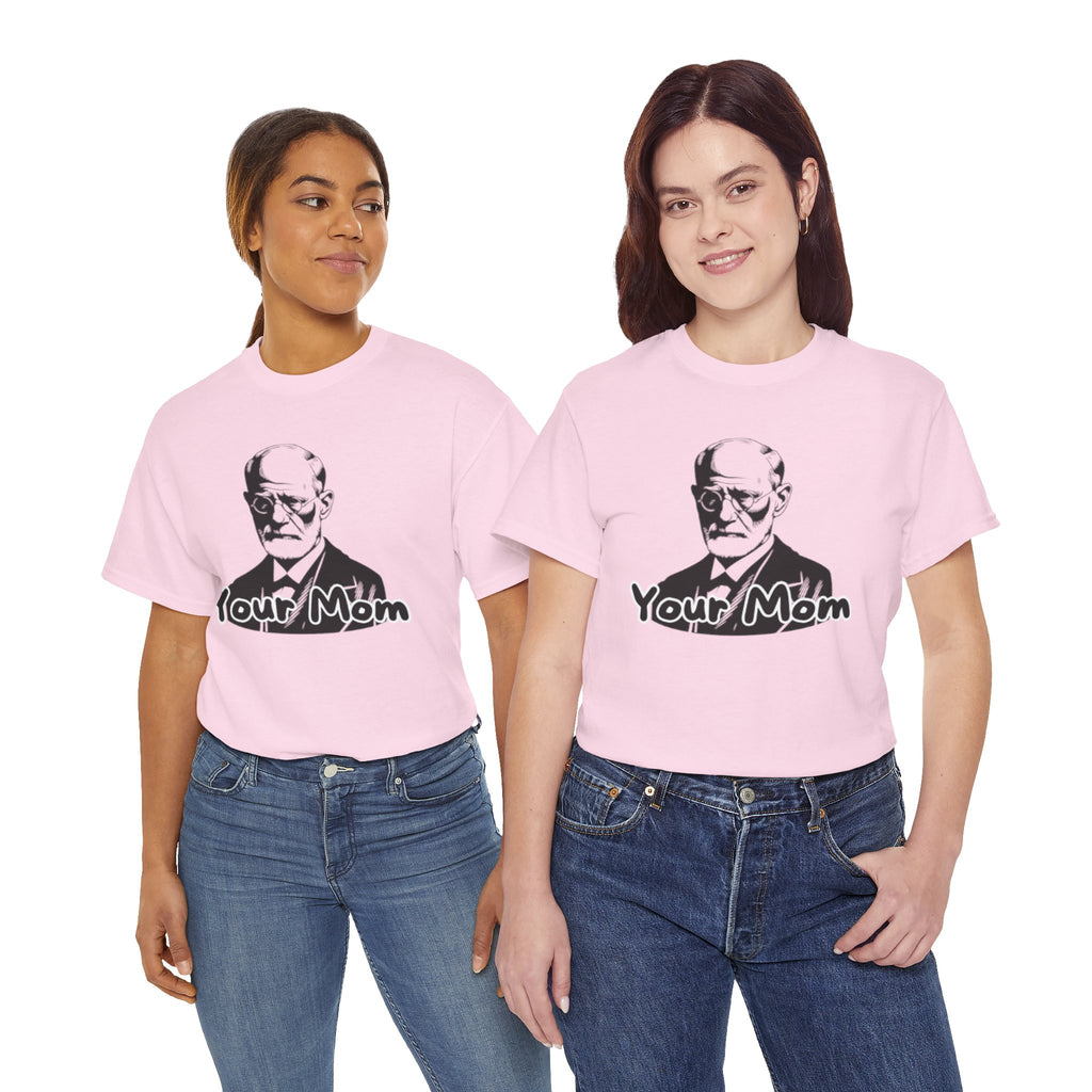 Graphic Tee – Vintage Freud ‘Your Mom’ Funny Psychoanalysis T-Shirt