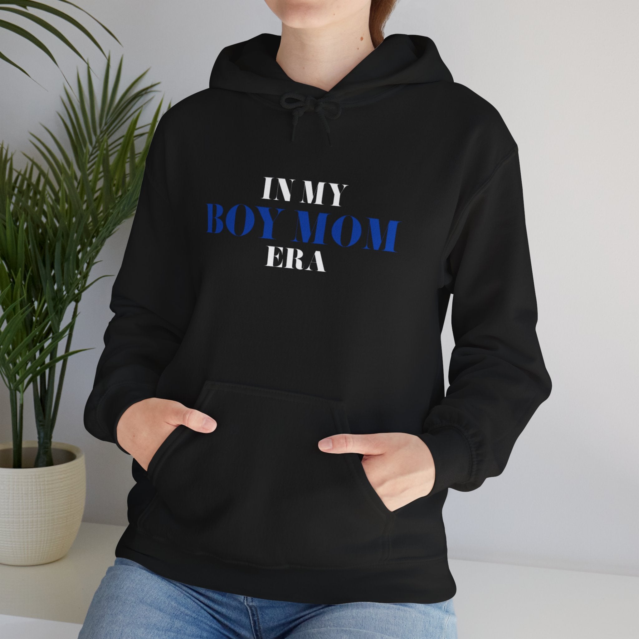 Hoodie — "In My Boy Mom Era" Feminine Boy Mom Hoodie, Mother's Day Gift