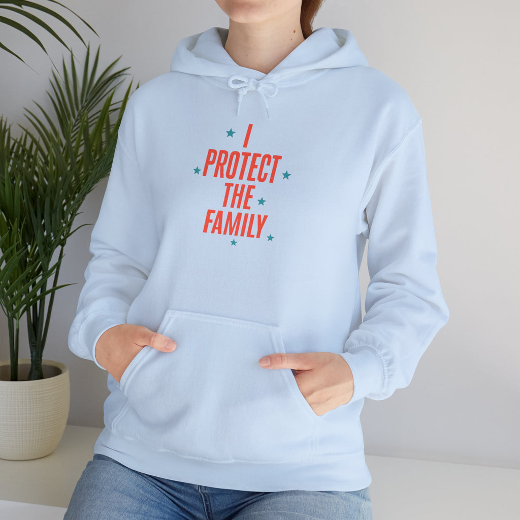 I Protect The Family Hoodie — Protective Family Statement Pullover