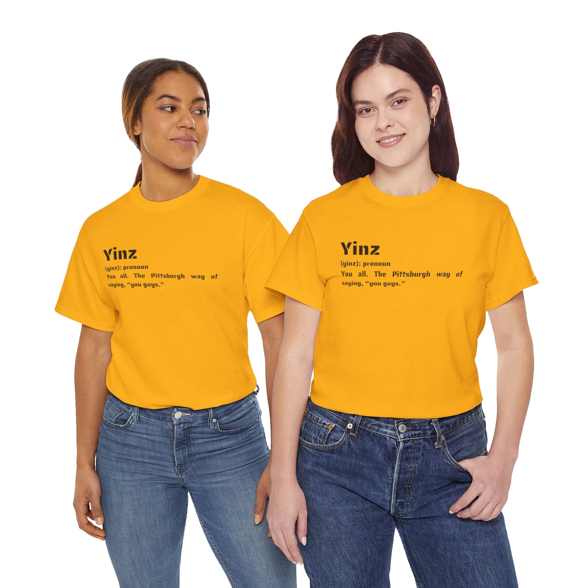 Yinz Definition Tee — Pittsburgh Slang Shirt