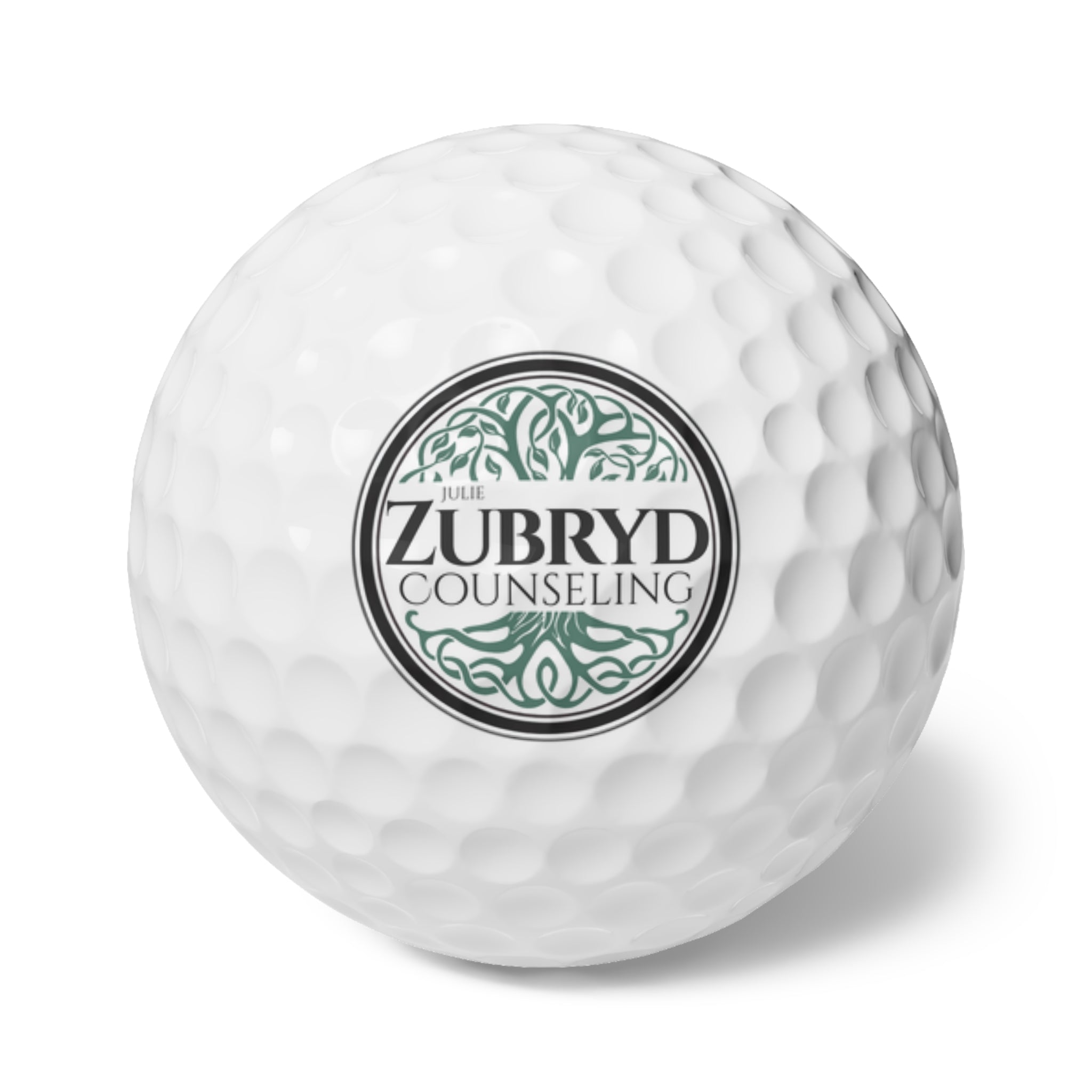 Zubryd Counseling Golf Balls, 6pcs