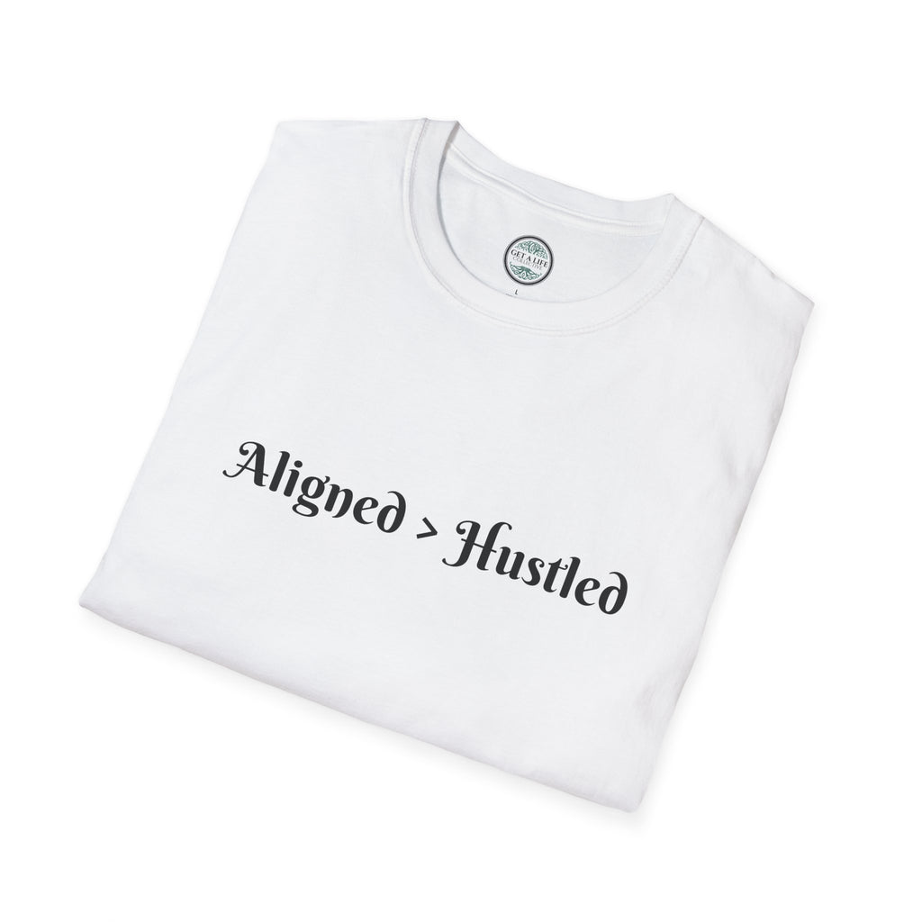 Aligned Hustle Unisex Softstyle T-Shirt