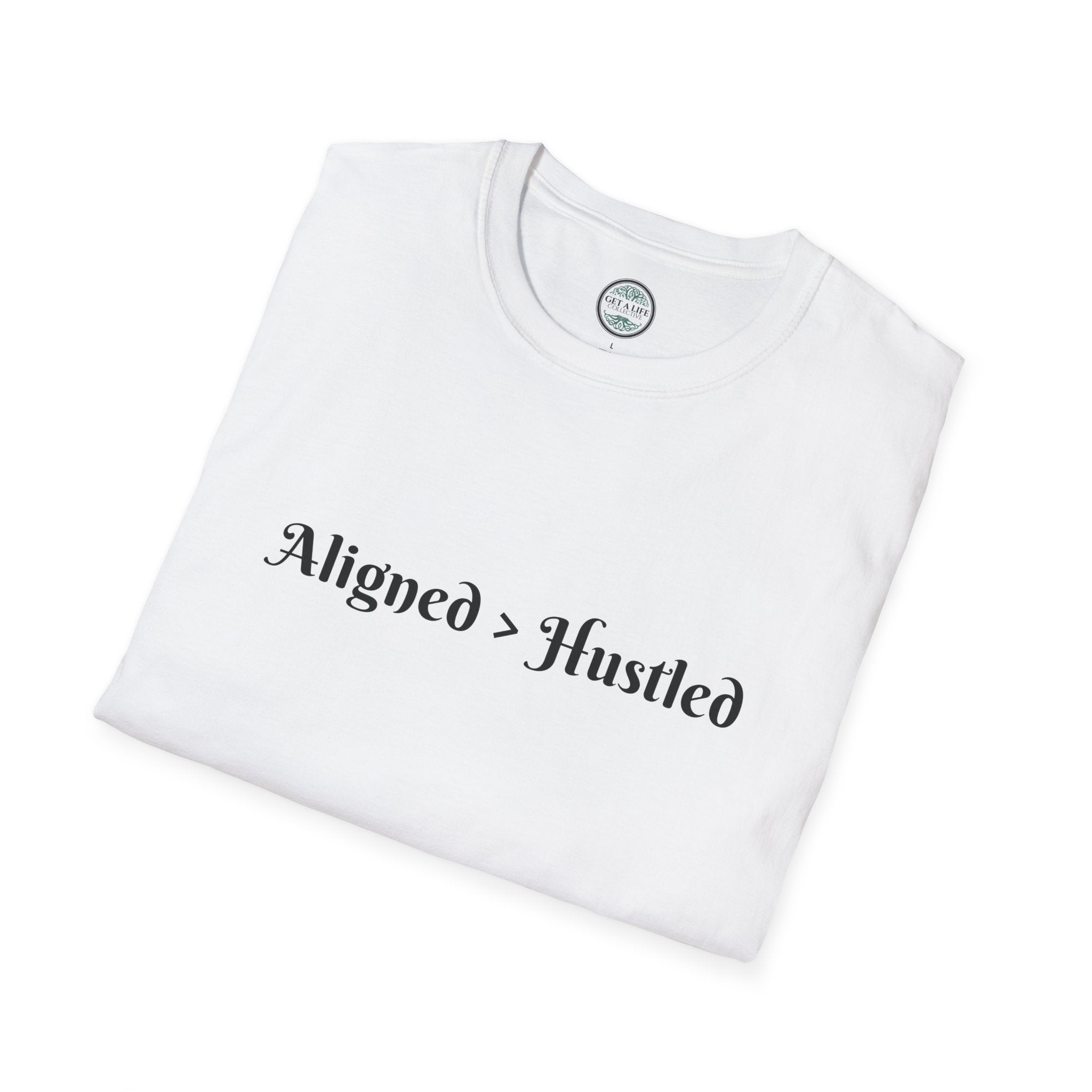 Aligned Hustle Unisex Softstyle T-Shirt