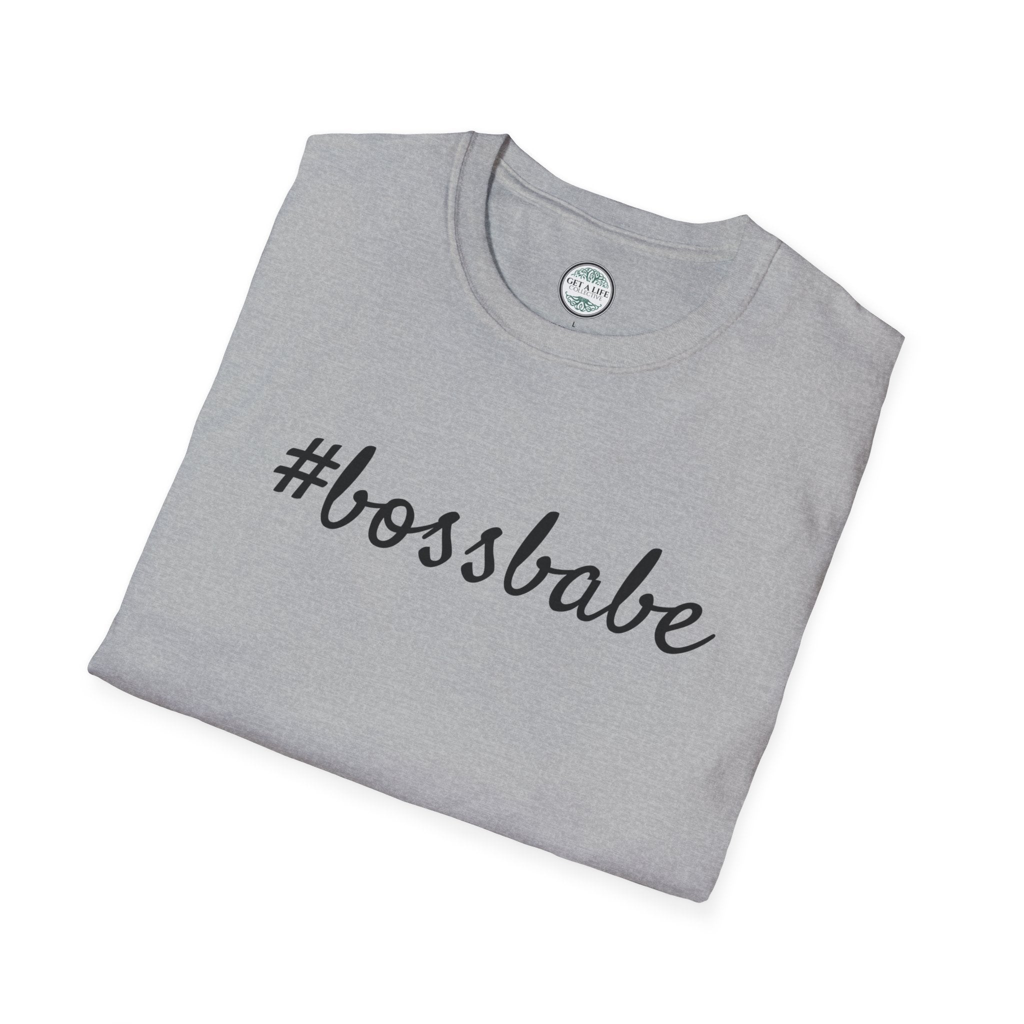 Bossbabe Graphic T-Shirt — #bossbabe Script Tee for Female Entrepreneurs