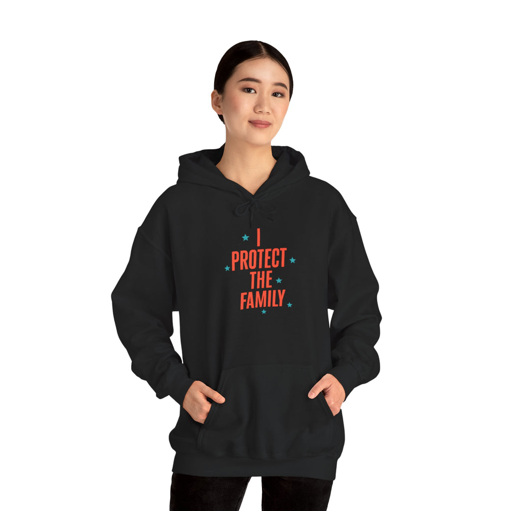 I Protect The Family Hoodie — Protective Family Statement Pullover