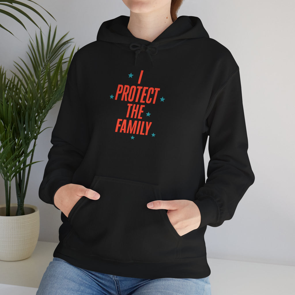 I Protect The Family Hoodie — Protective Family Statement Pullover