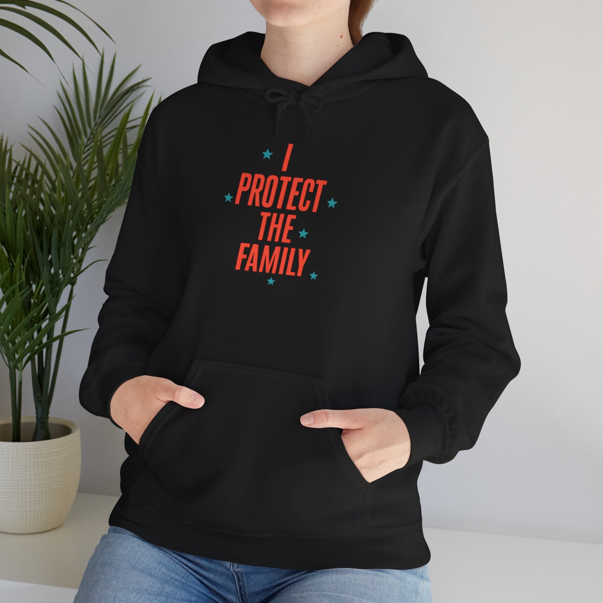 I Protect The Family Hoodie — Protective Family Statement Pullover