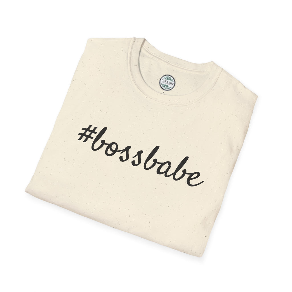 Bossbabe Graphic T-Shirt — #bossbabe Script Tee for Female Entrepreneurs