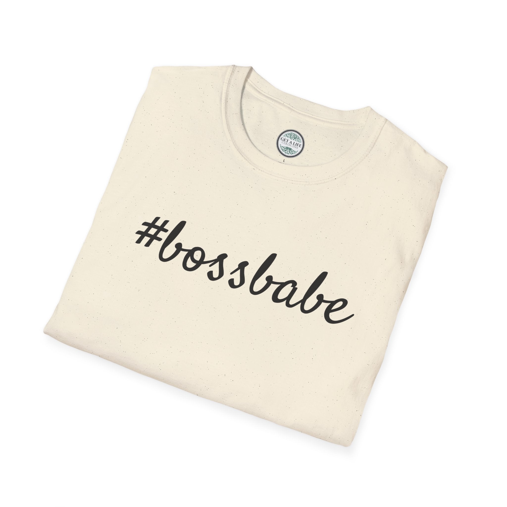 Bossbabe Graphic T-Shirt — #bossbabe Script Tee for Female Entrepreneurs