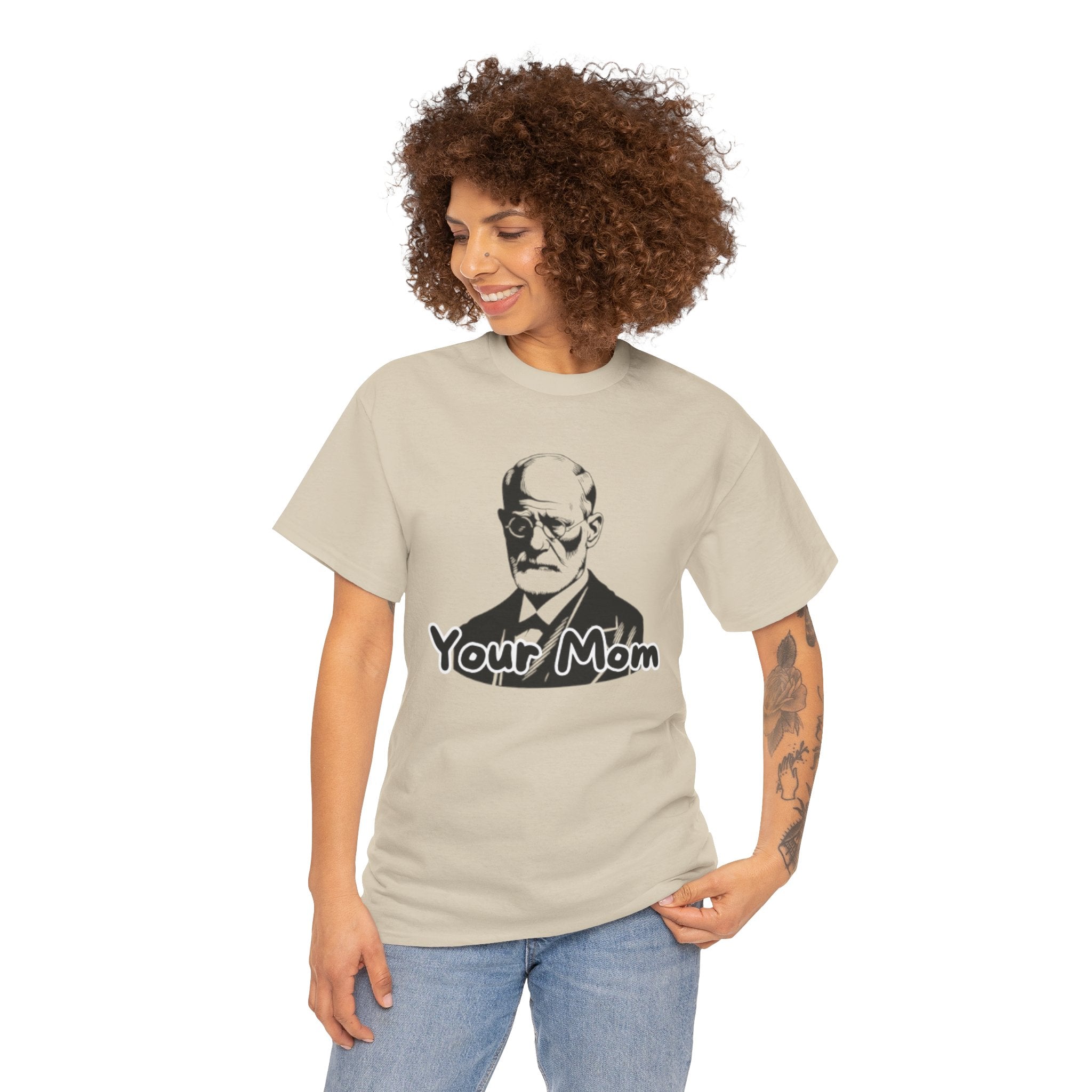 Graphic Tee – Vintage Freud ‘Your Mom’ Funny Psychoanalysis T-Shirt