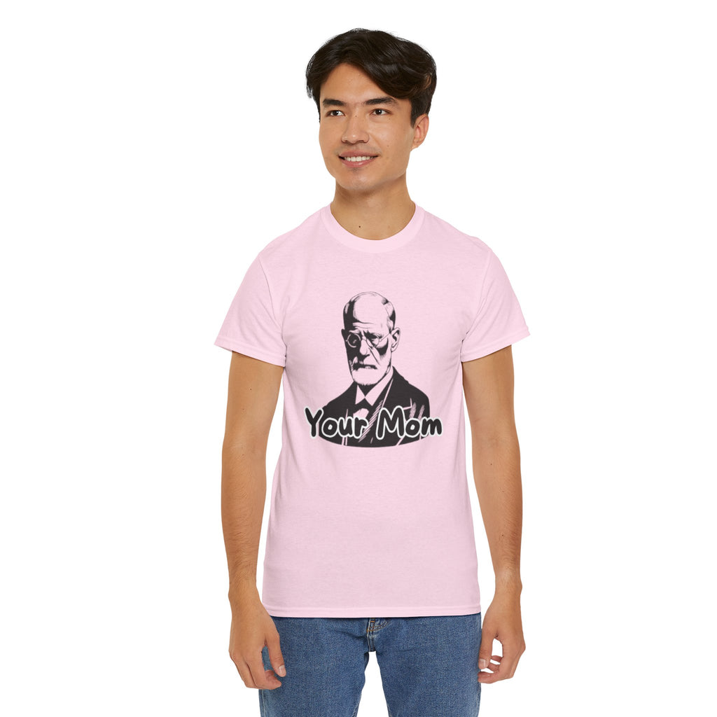 Graphic Tee – Vintage Freud ‘Your Mom’ Funny Psychoanalysis T-Shirt