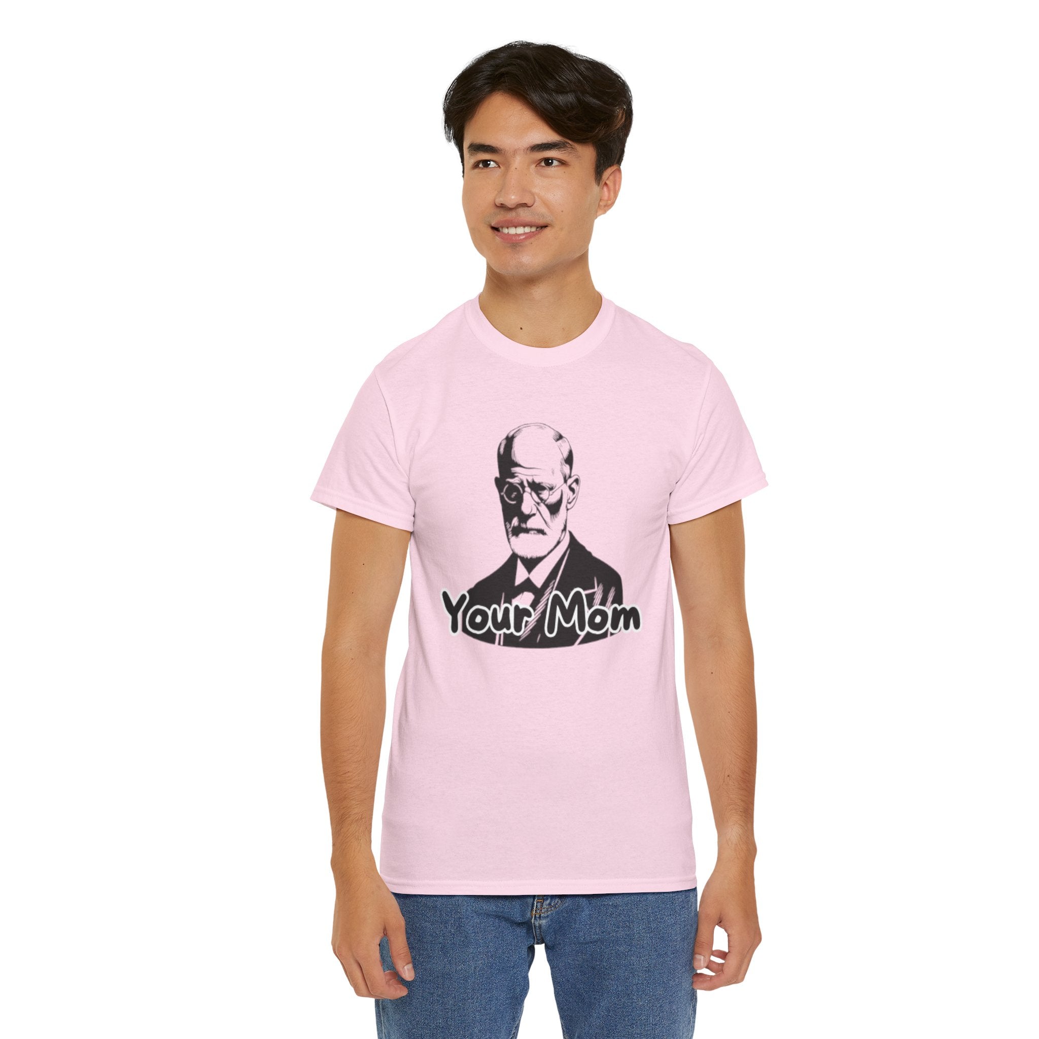 Graphic Tee – Vintage Freud ‘Your Mom’ Funny Psychoanalysis T-Shirt