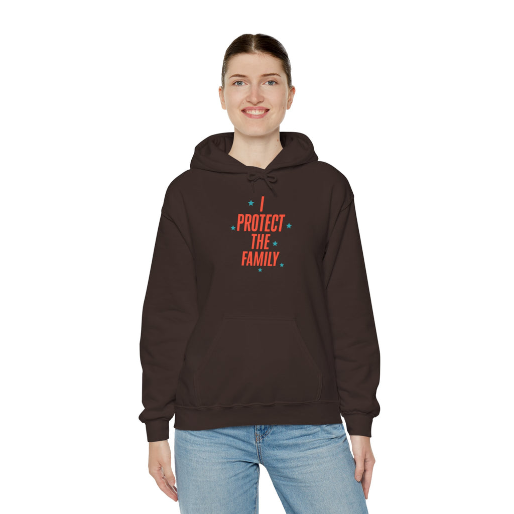 I Protect The Family Hoodie — Protective Family Statement Pullover
