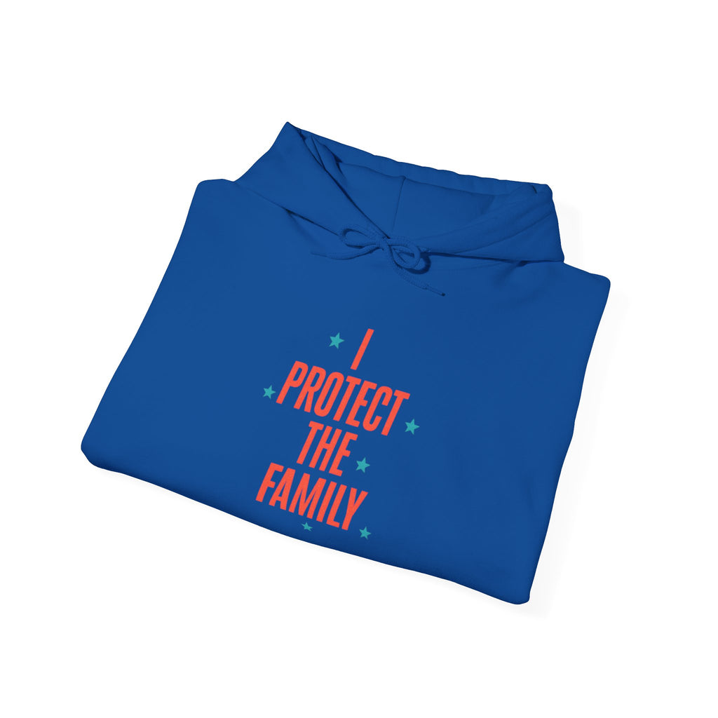 I Protect The Family Hoodie — Protective Family Statement Pullover