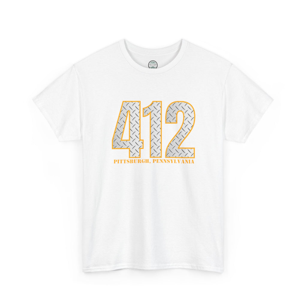 412 Hometown Number T-Shirt — Pittsburgh Area Code Pride Tee