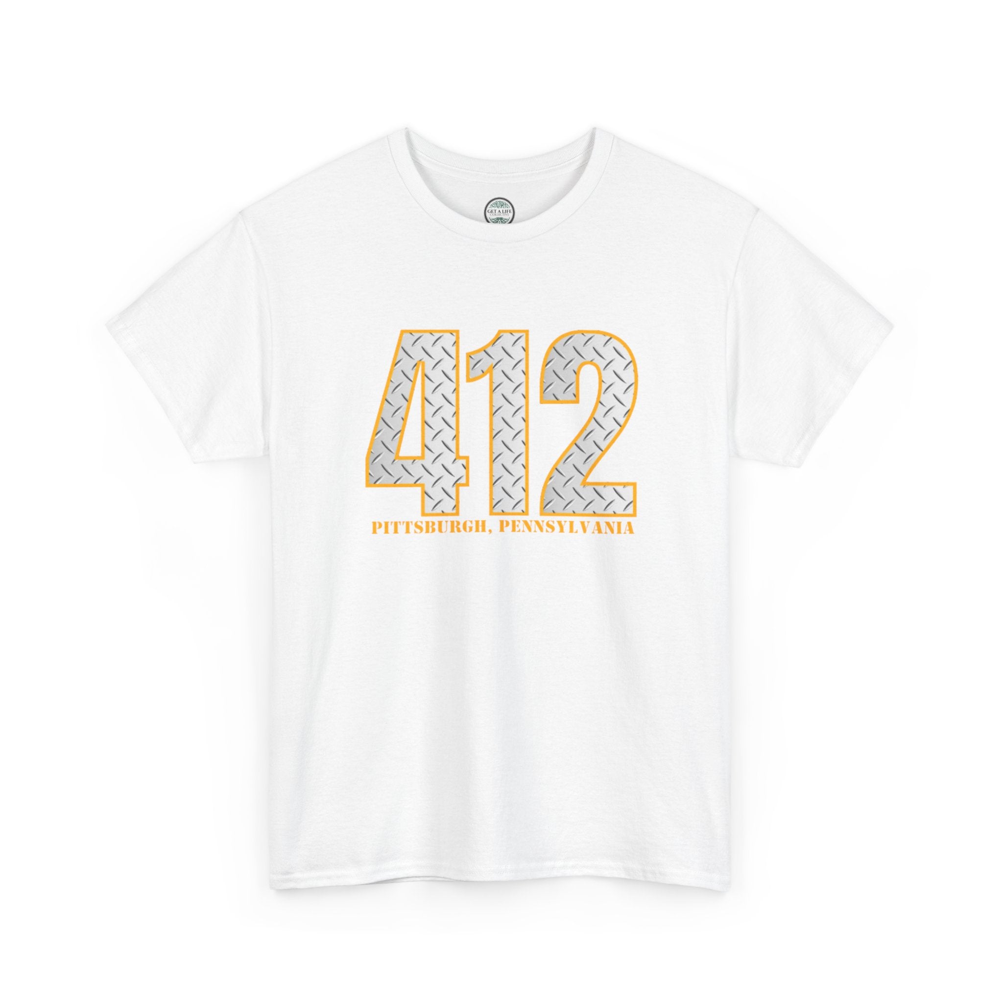 412 Hometown Number T-Shirt — Pittsburgh Area Code Pride Tee