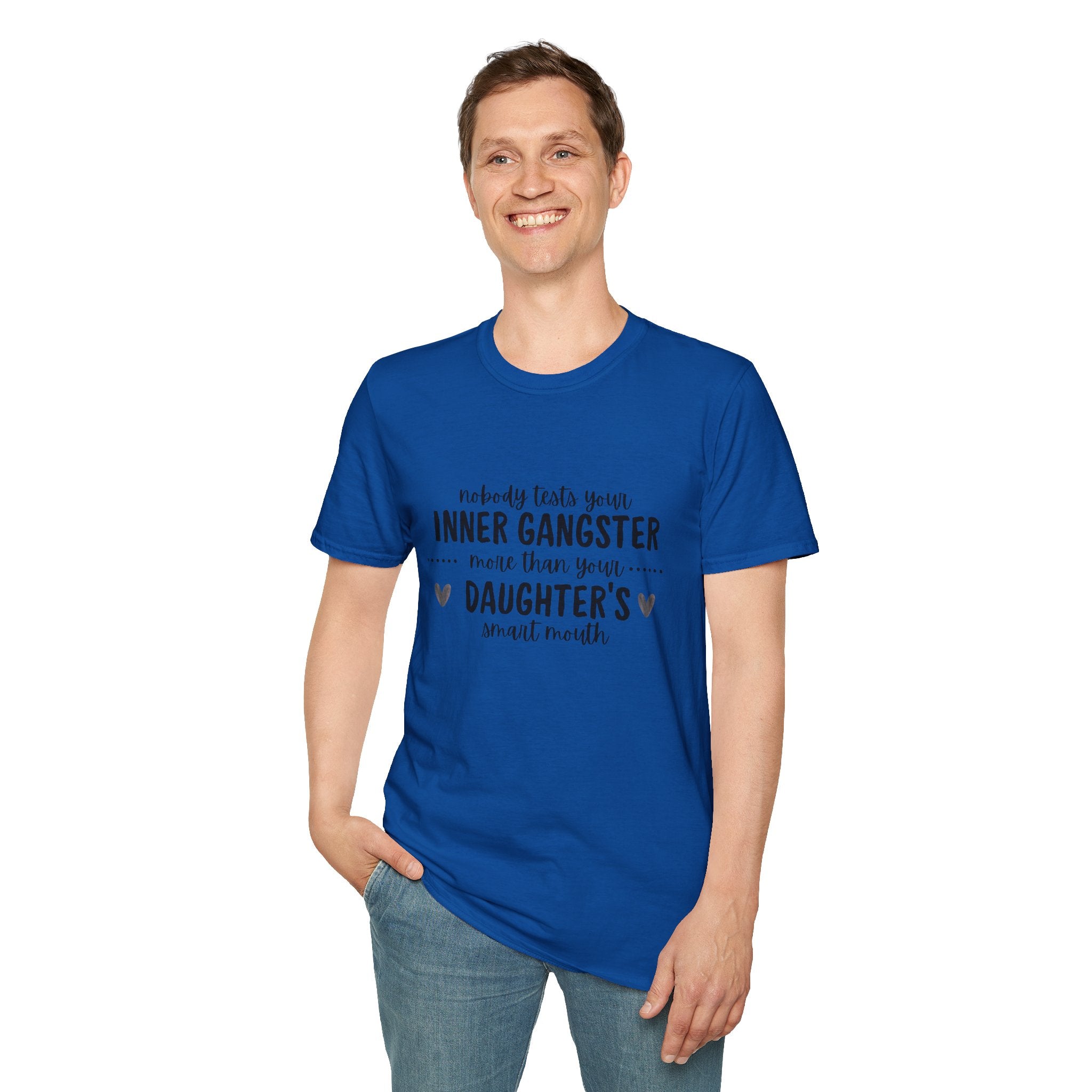 “Nobody Tests Your Inner Gangster More Than Your Daughter’s Annual Mouth” Funny Mom Tee tshirt