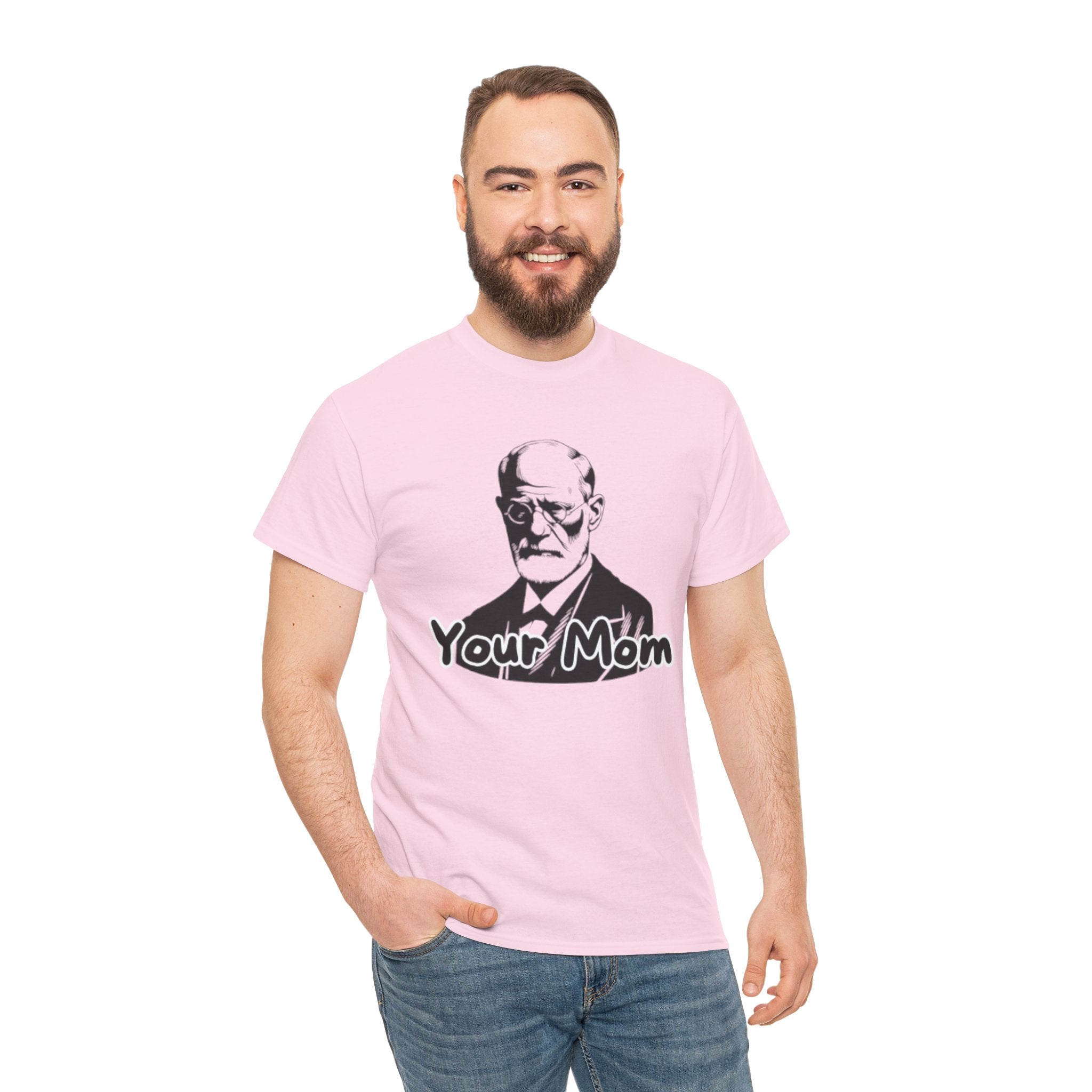Graphic Tee – Vintage Freud ‘Your Mom’ Funny Psychoanalysis T-Shirt
